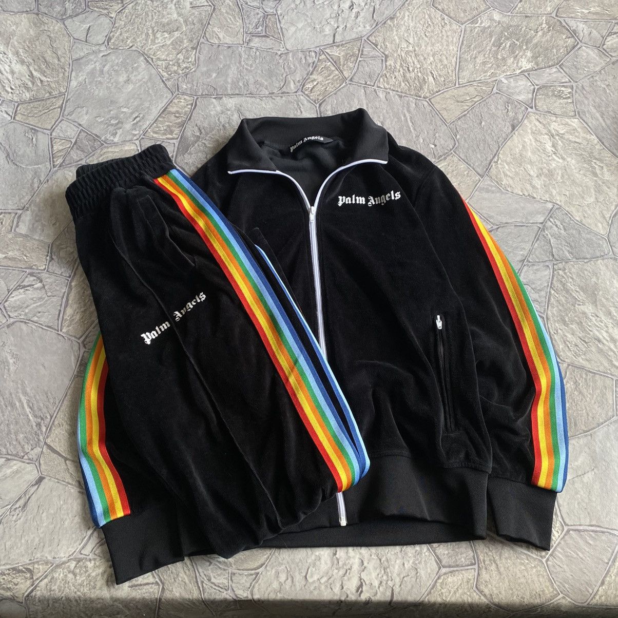 Palm Angels Palm Angels Track Suit Jacket + Track Pants Size L Size US L / EU 52-54 / 3 - 1 Thumbnail