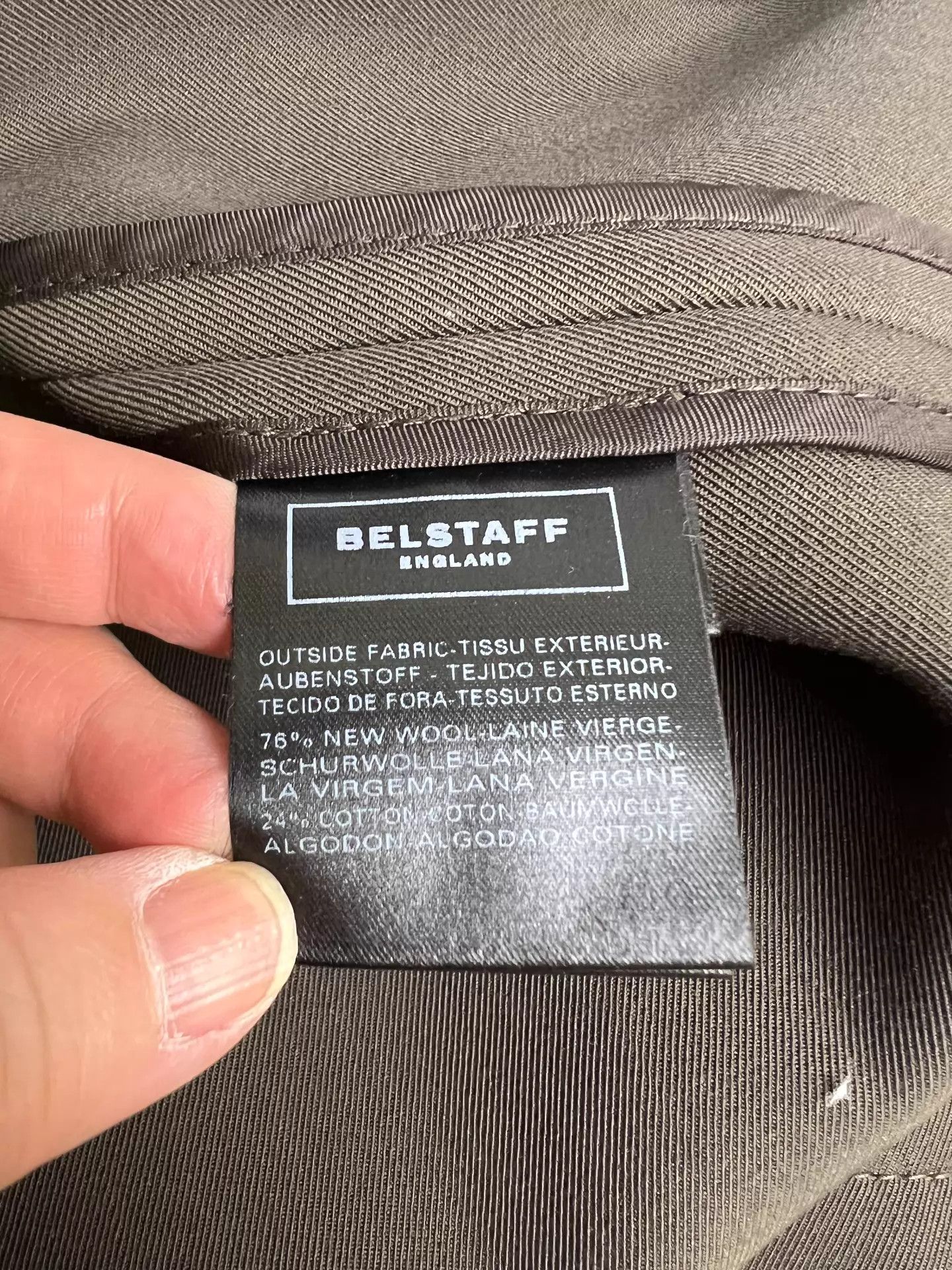 Belstaff BELSTAFF Short Coat Swamp 40 Unworn Leather Panel Size S / US 4 / IT 40 - 8 Thumbnail