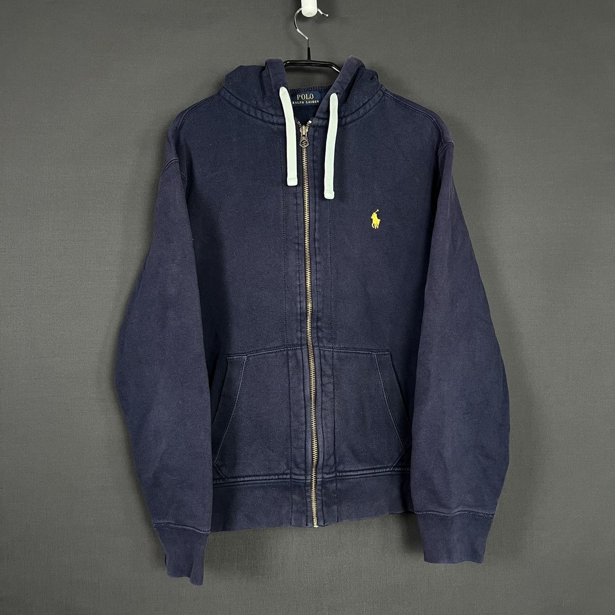 Vintage Vintage Polo Ralph Lauren men’s size L zip hoodie Size US L / EU 52-54 / 3 - 1 Thumbnail