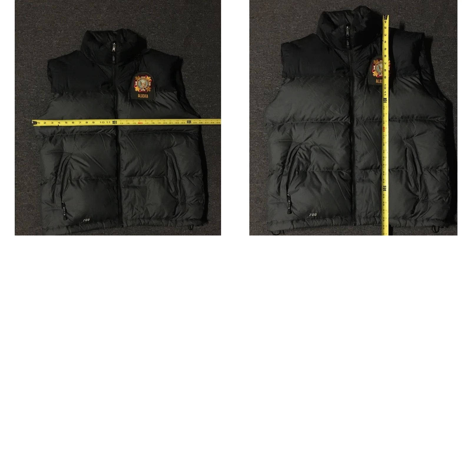 The North Face VINTAGE The North Face Alaska War Veteran 700 Goose Down Nuptse Puffer Vest XL Gray Navy? Army 90s Size US XL / EU 56 / 4 - 9 Thumbnail