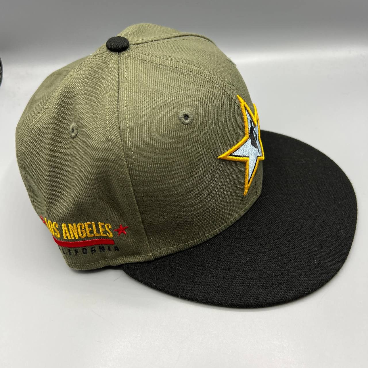 New Era Los Angeles NBA All Star Game Hat Men 7 1/4 Green Fitted Cap Size ONE SIZE - 3 Thumbnail