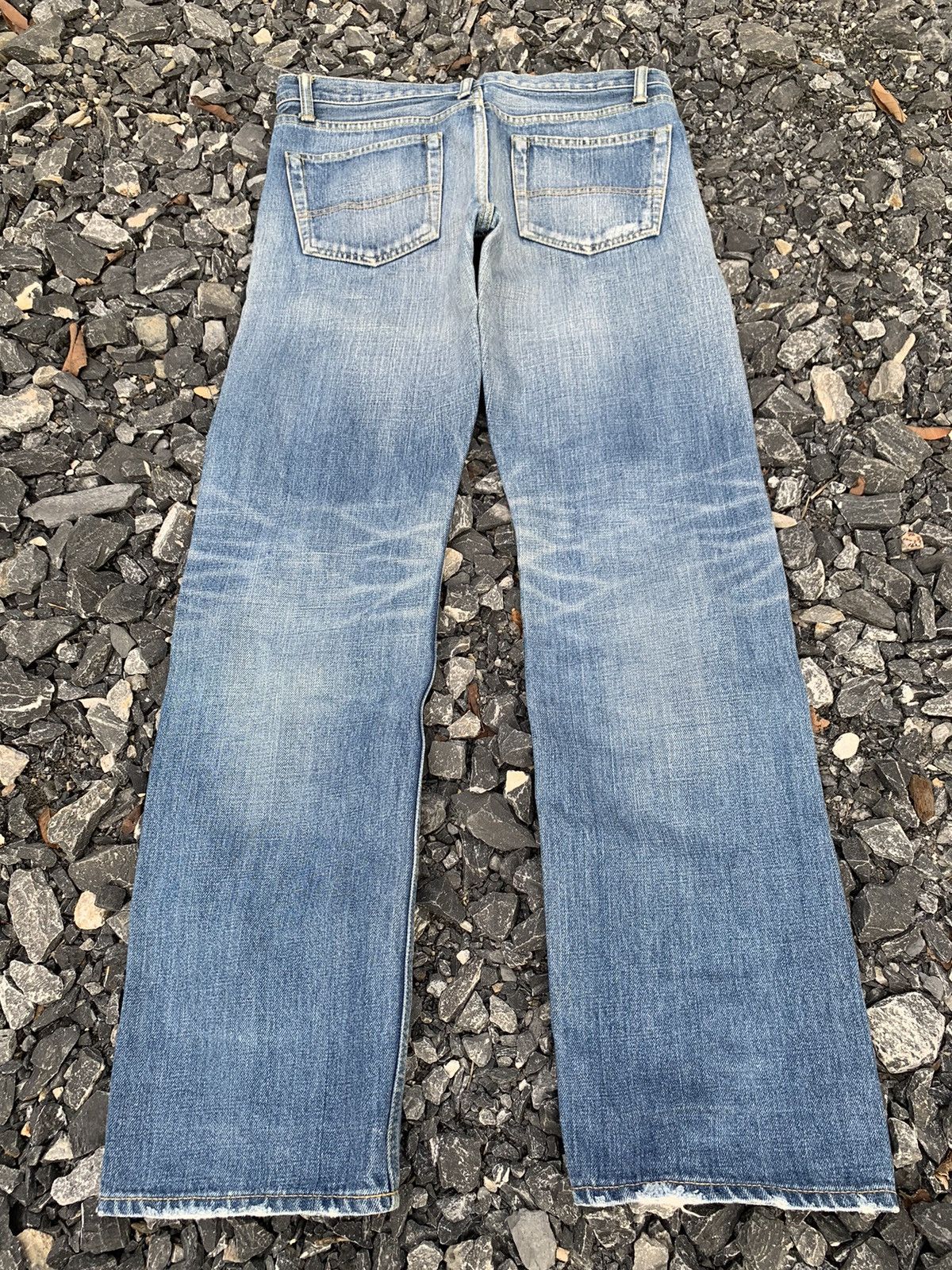 Other JAPANESE BRAND MACPHEE SELVEDGE BUTTON FLY DISTRESSED DENIM Size US 31 - 4 Thumbnail