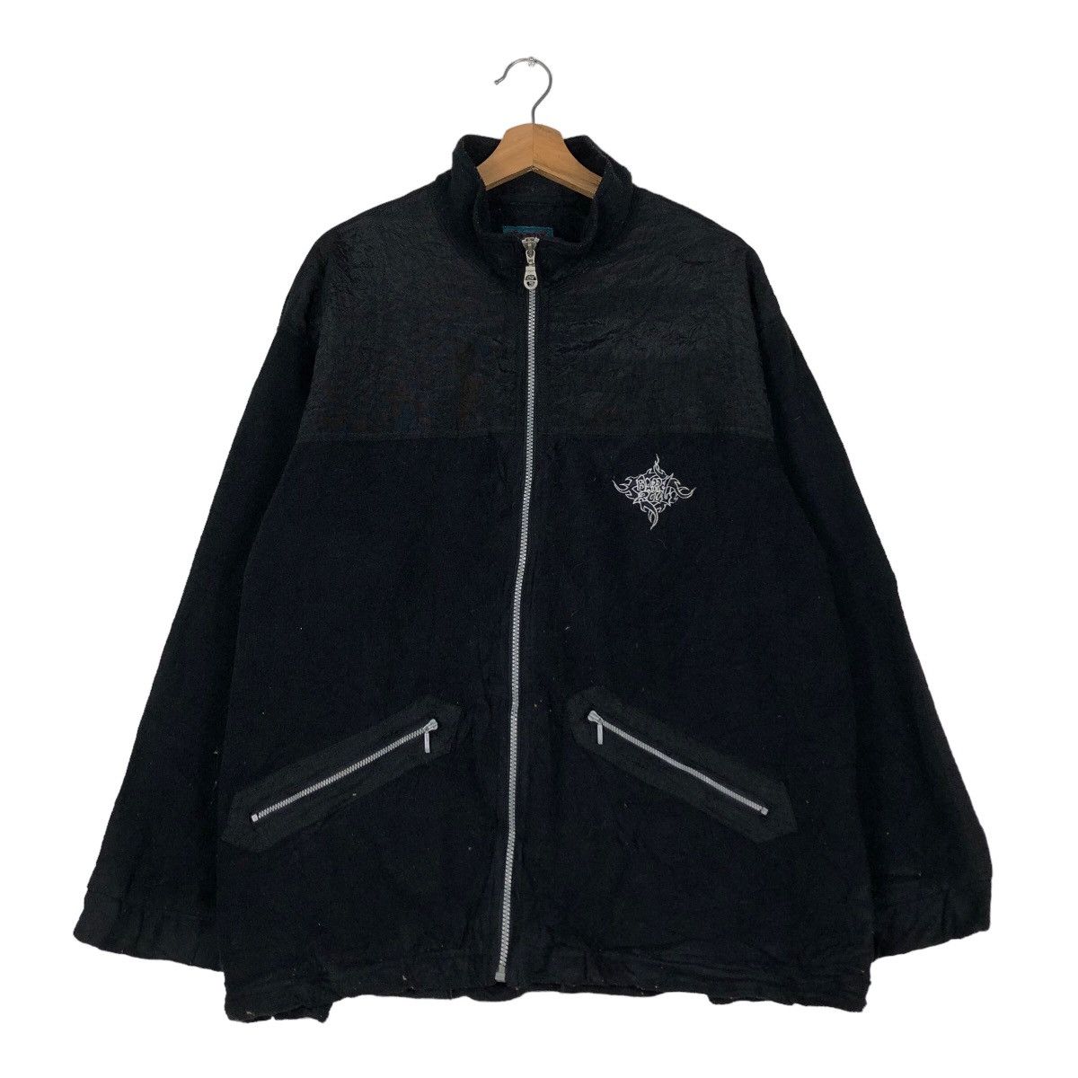 Japanese Brand 🔥Vintage Zipper Jacket Barrel Roll USA Skate Streetwear Size US M / EU 48-50 / 2 - 1 Thumbnail