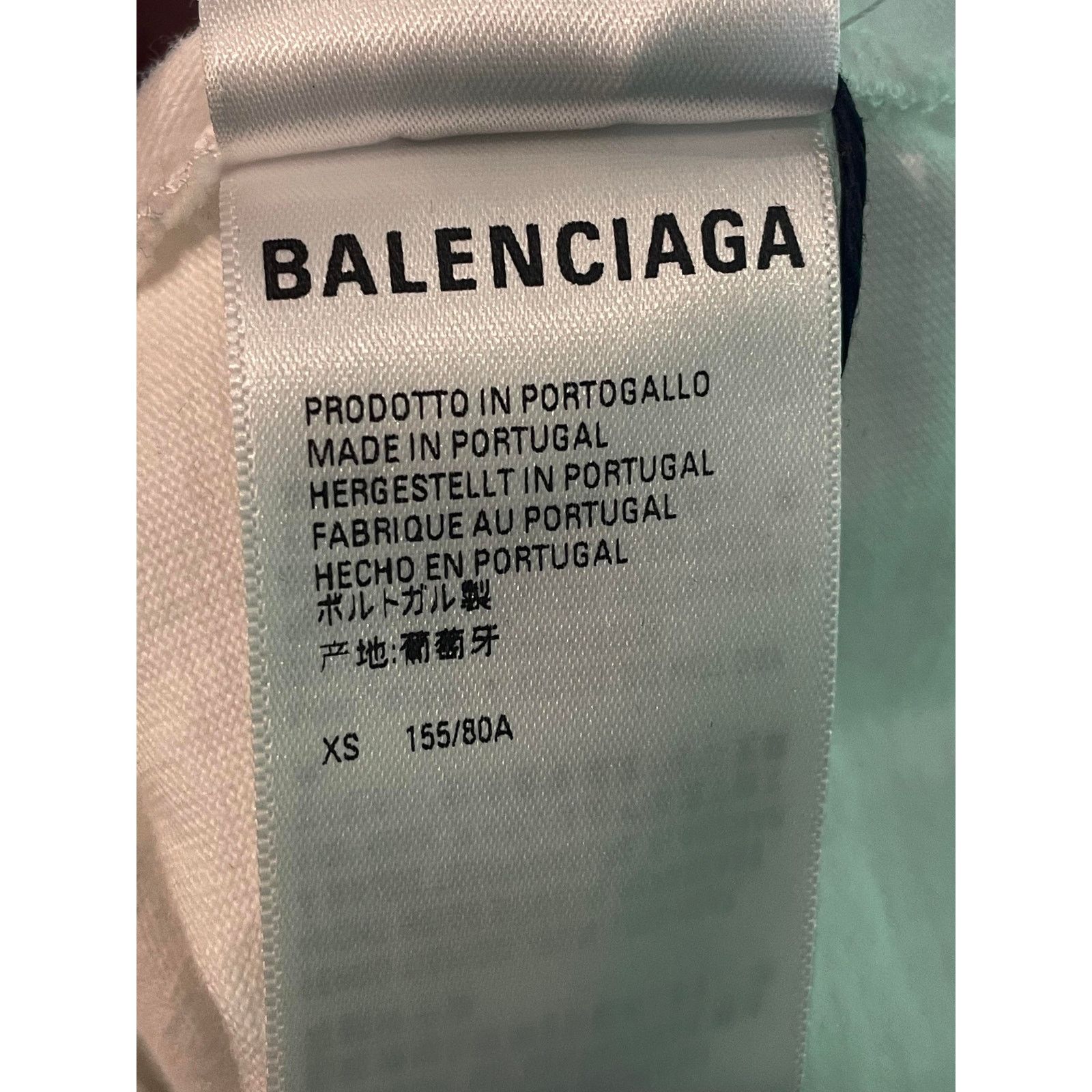 Balenciaga Balenciaga 'Hulk' White Tee Size US XS / EU 42 / 0 - 6 Thumbnail