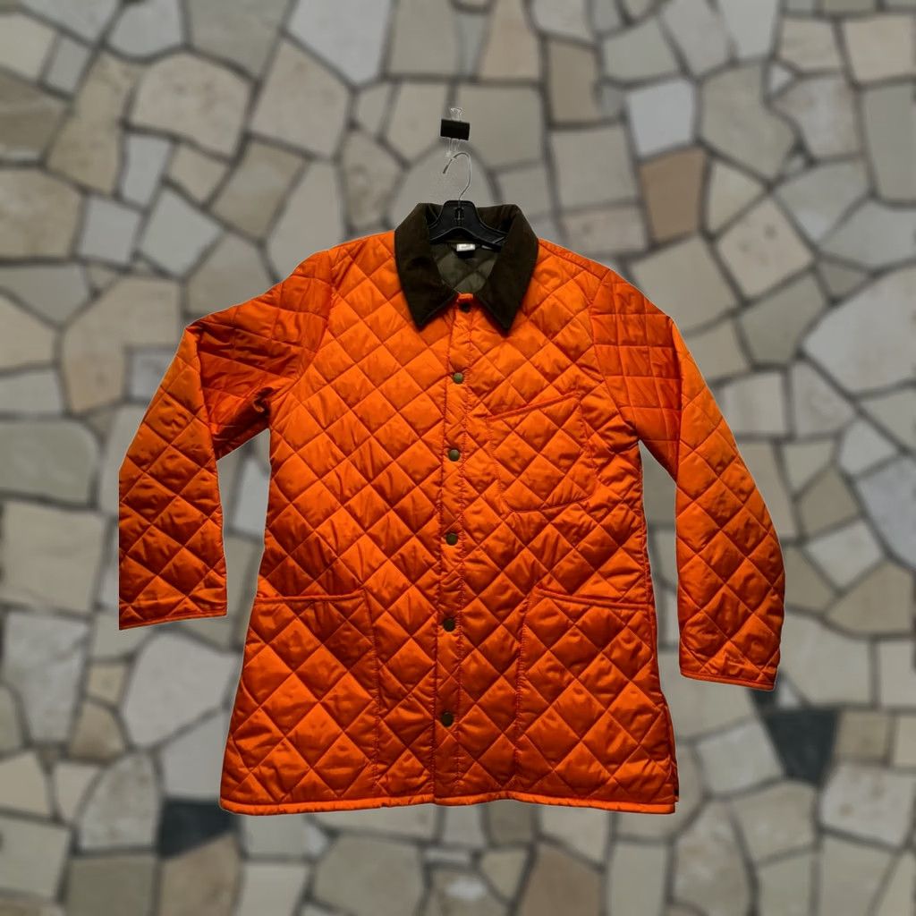 Vintage VINTAGE J. C. Penney Orange Quilted Jacket Collared Mens Large Brown Corduroy Collar Size US L / EU 52-54 / 3 - 1 Thumbnail