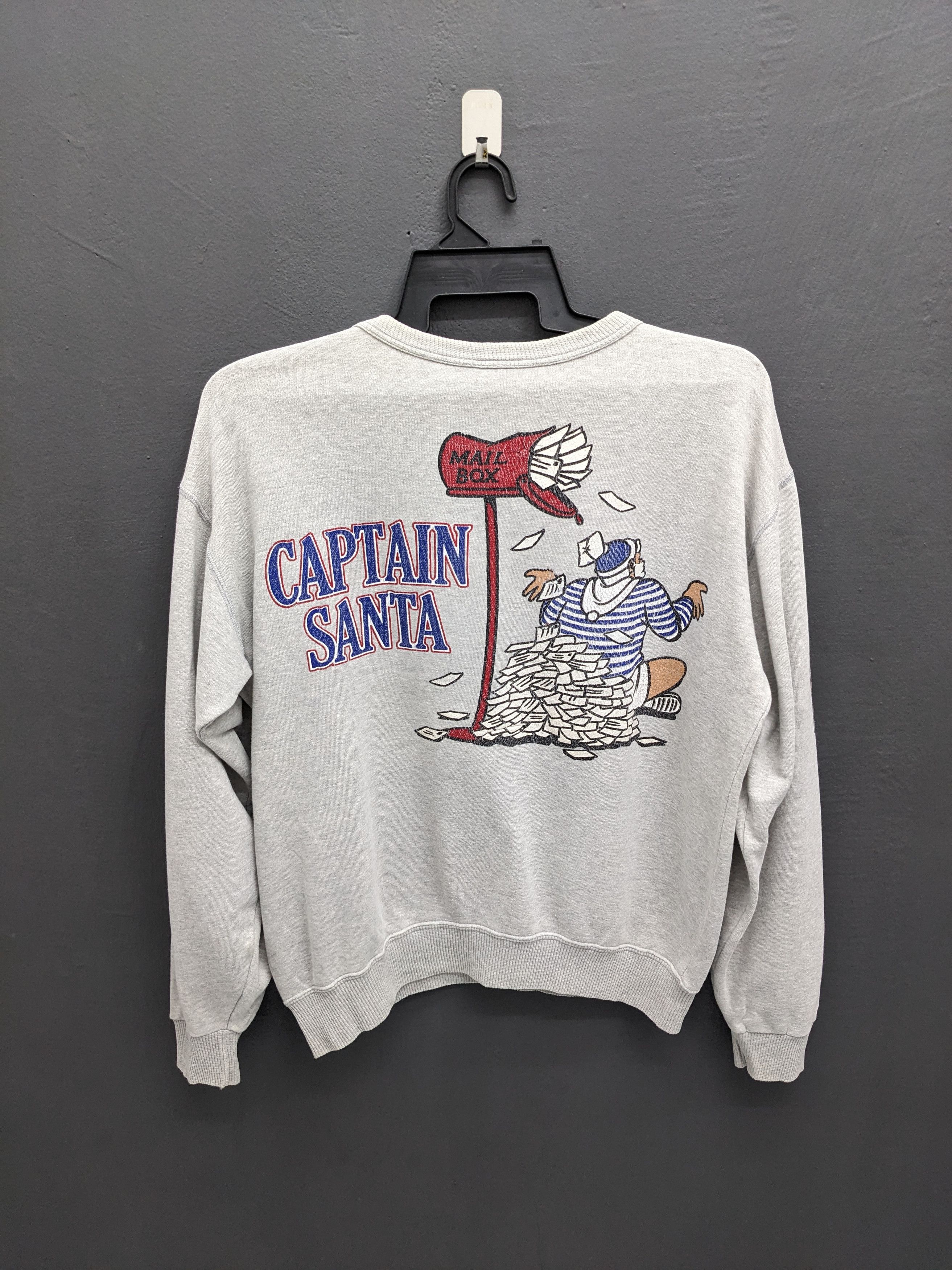 Captain Santors VINTAGE JAPANESE BRAND CAPTAIN SANTA CLUB SWEATSHIRT Size US M / EU 48-50 / 2 - 9 Thumbnail