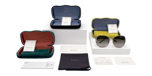Gucci NEW GUCCI GG0394S-002 Gold Size ONE SIZE - 5 Thumbnail