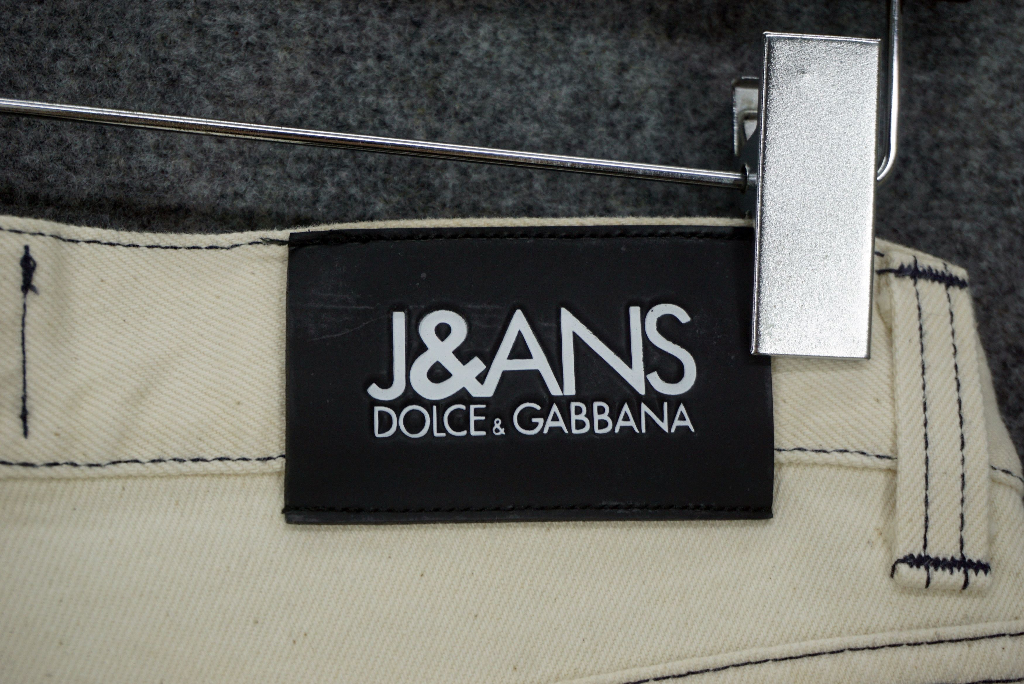 Dolce & Gabbana D&G Jeans Size W30xL27.5 High-Waisted Cropped Denim Size US 30 / EU 46 - 12 Thumbnail