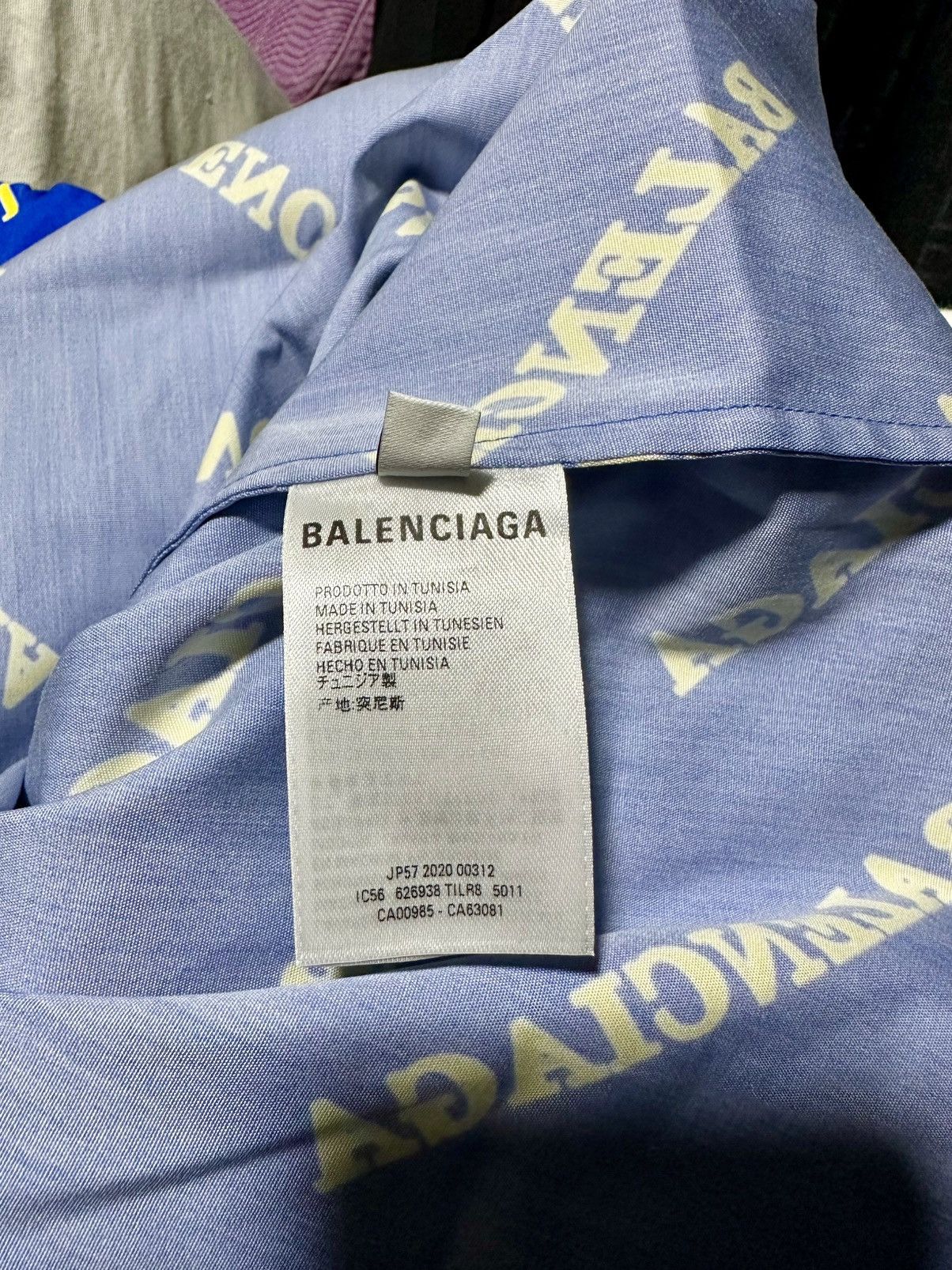 Balenciaga Balenciaga all over print polo Size US XL / EU 56 / 4 - 8 Thumbnail