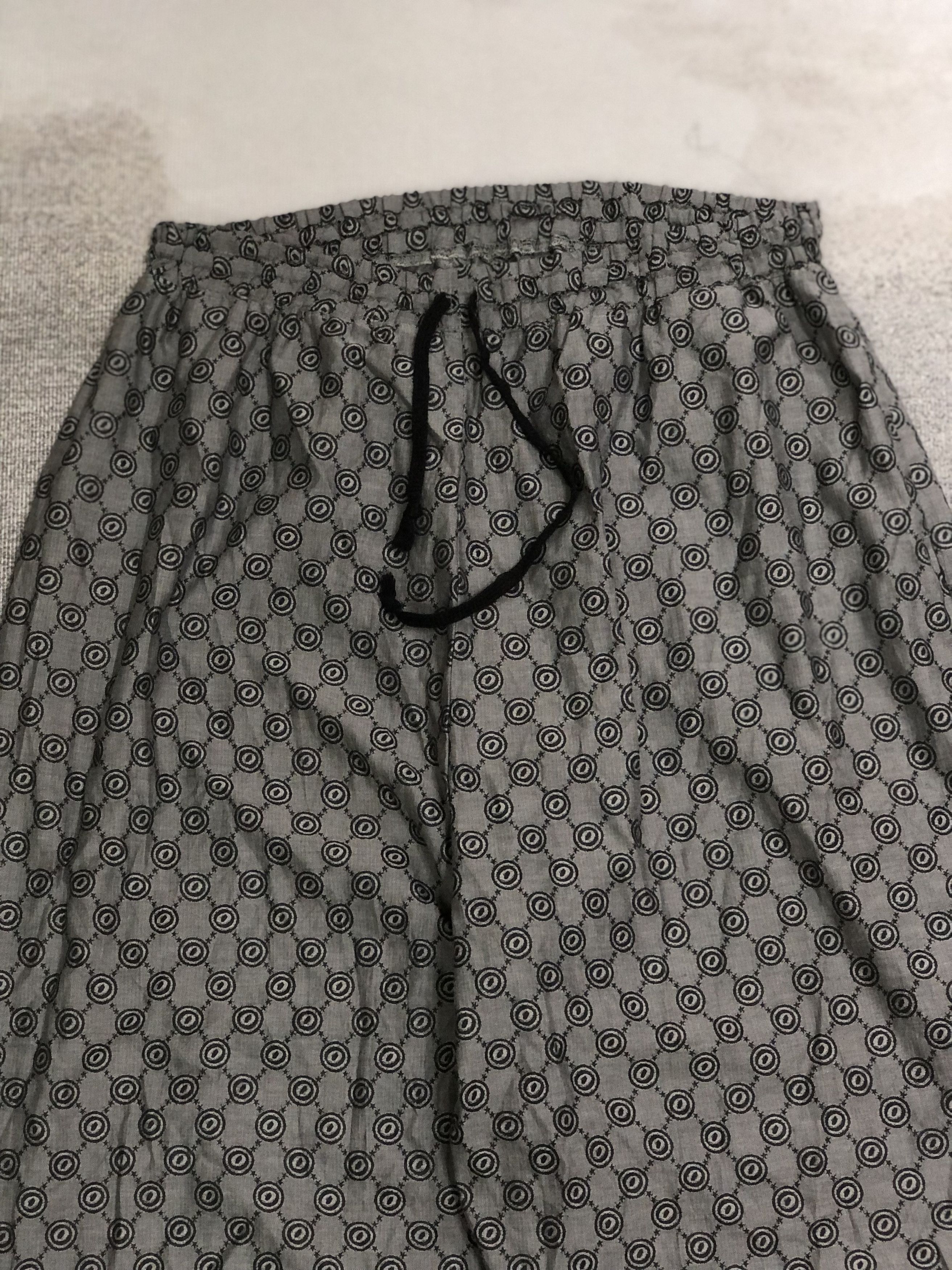 Yohji Yamamoto Overthestripes drawstring ballon cropped pants Size US 32 / EU 48 - 4 Thumbnail