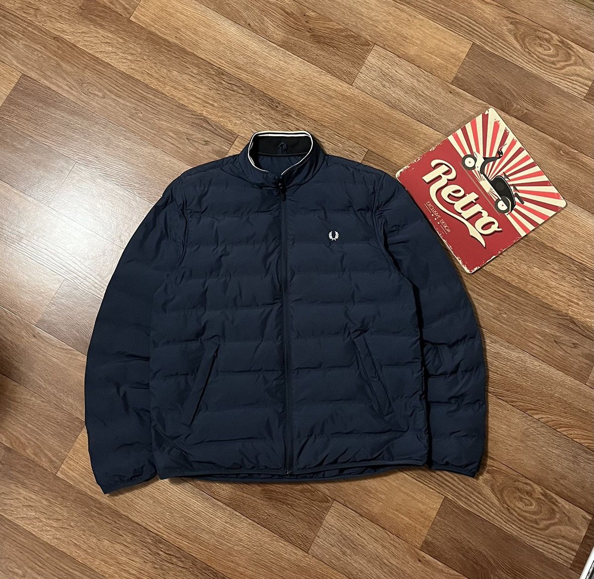 Fred Perry Fred Perry Insulated Jacket Size US XL / EU 56 / 4 - 1 Thumbnail