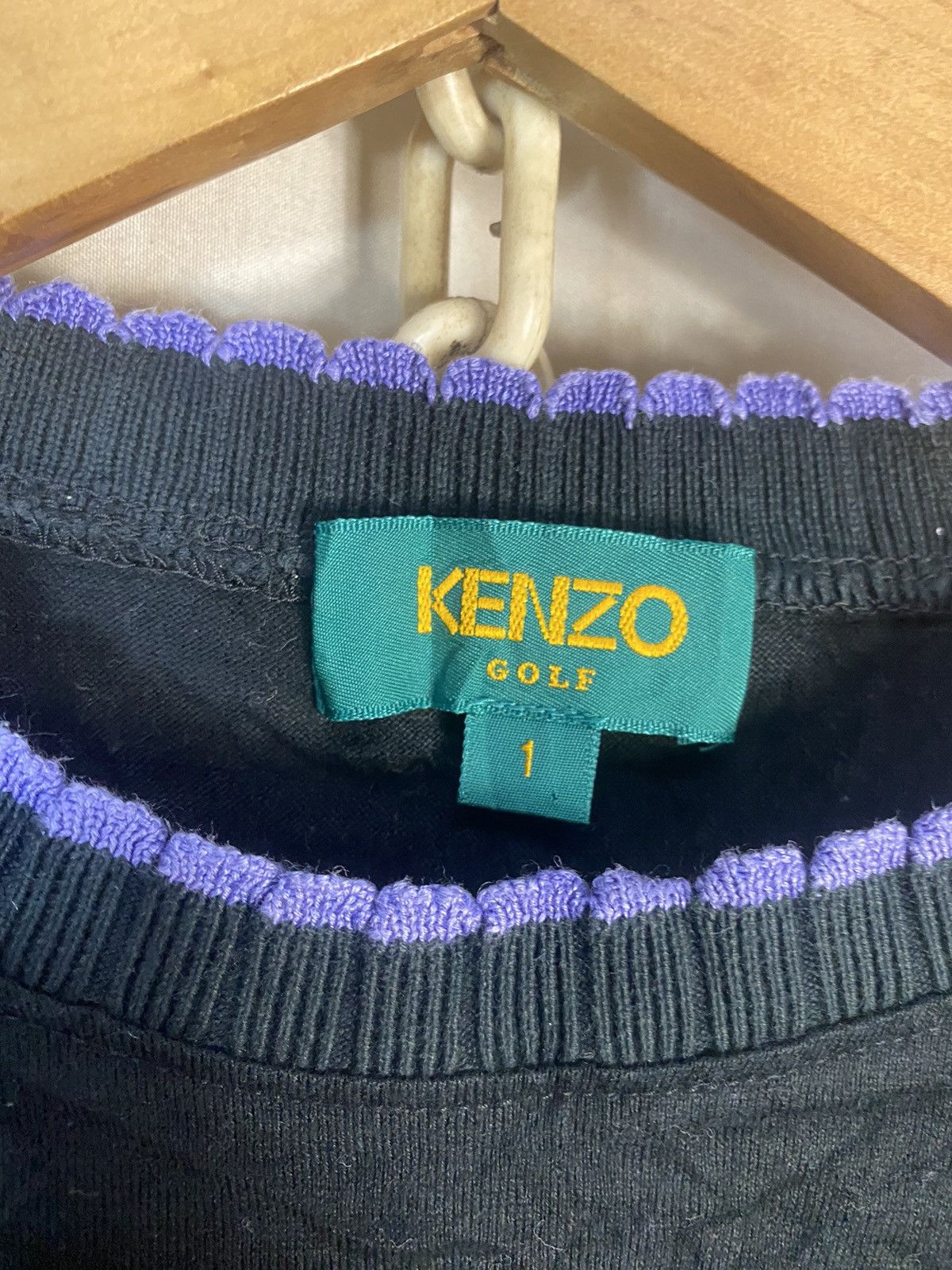 Designer × Kenzo Kenzo golf spellout ladies Tshirt Size S / US 4 / IT 40 - 4 Thumbnail