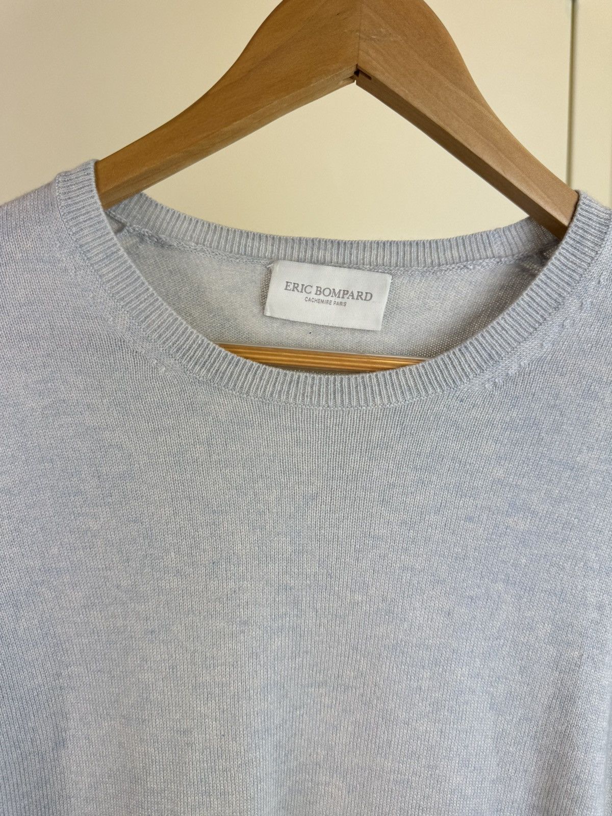 Bompard Eric Bompard cashmere silk greyish blue jumper sweater M Size M / US 6-8 / IT 42-44 - 11 Thumbnail