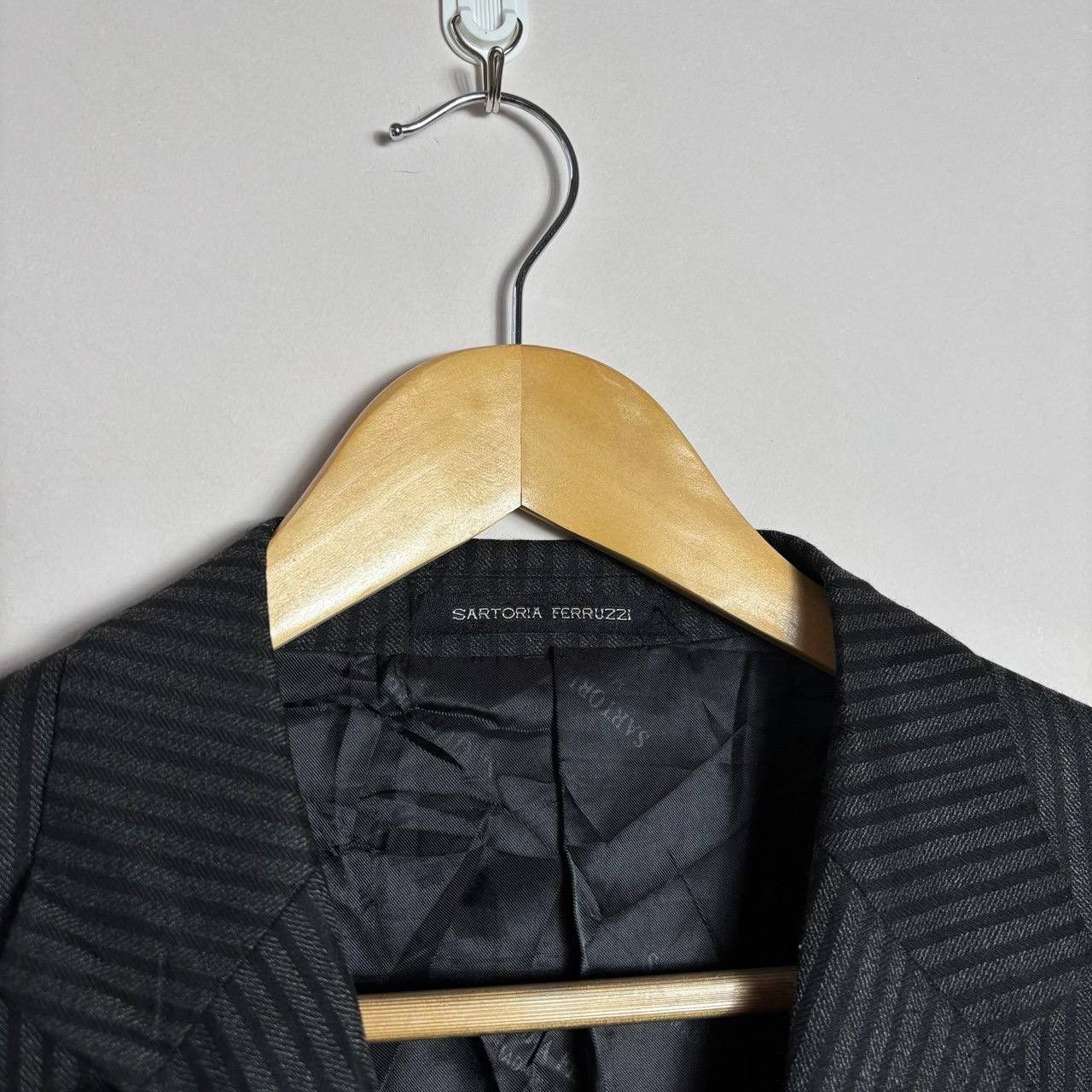 Other Ing Loro Piana Wool Striped Lined Blazer Men's 44 EU 54R Size 44R - 3 Thumbnail