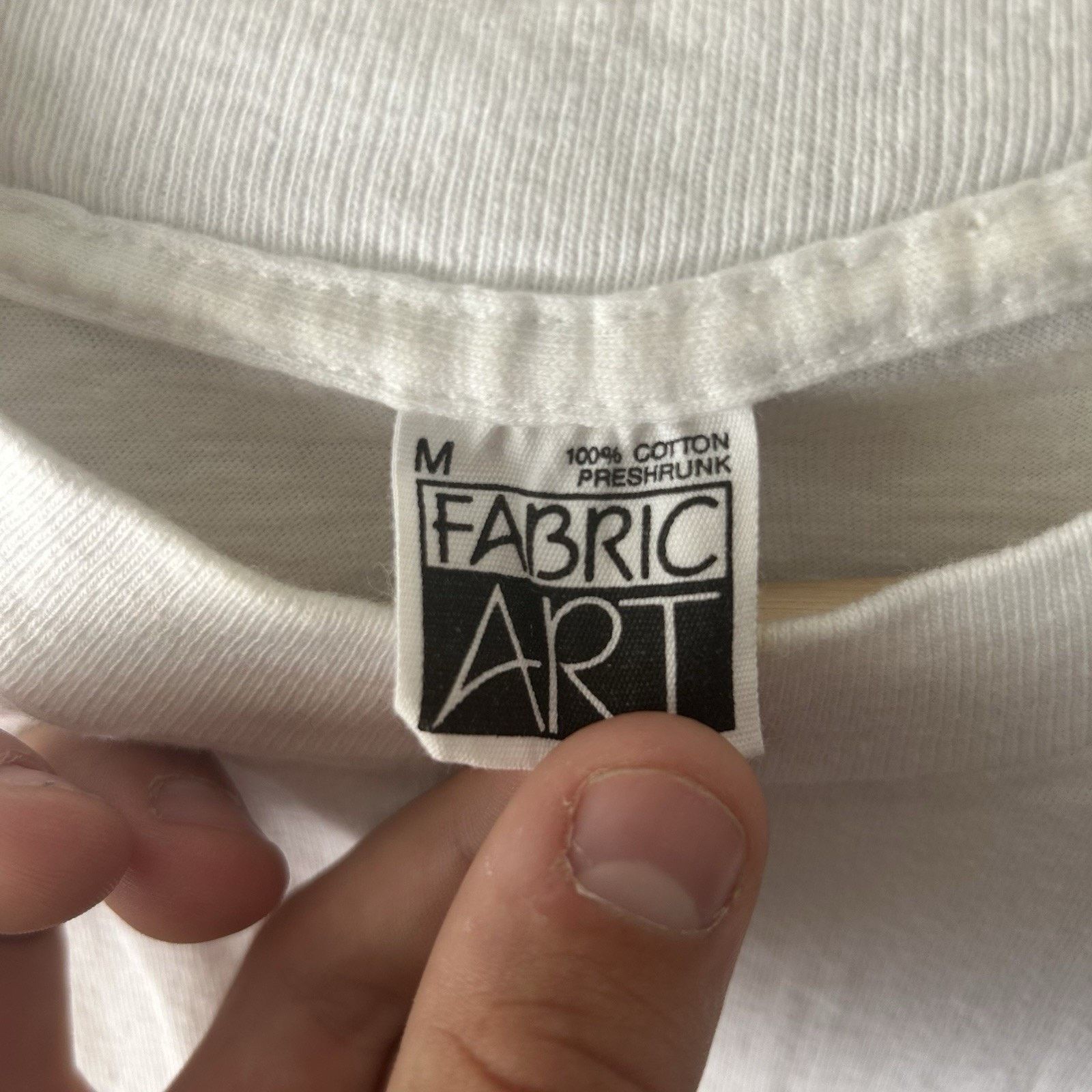 Vintage Vintage Fabric Art Tiger Tee Men Medium Single Stitch Nature Size US M / EU 48-50 / 2 - 3 Thumbnail