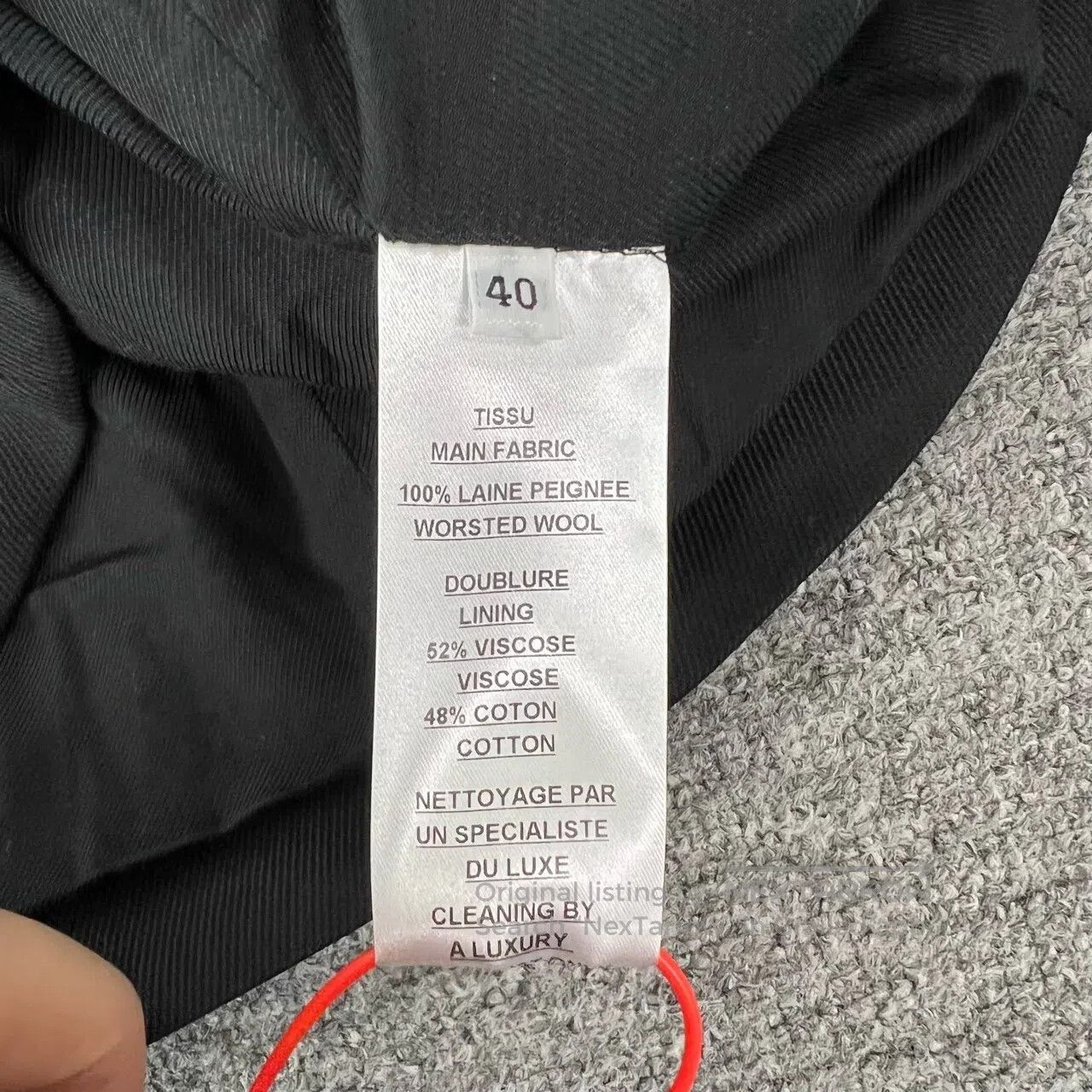 Balmain BALMAIN Classic style: Gold buttoned suit jacket| Size 40R - 6 Thumbnail