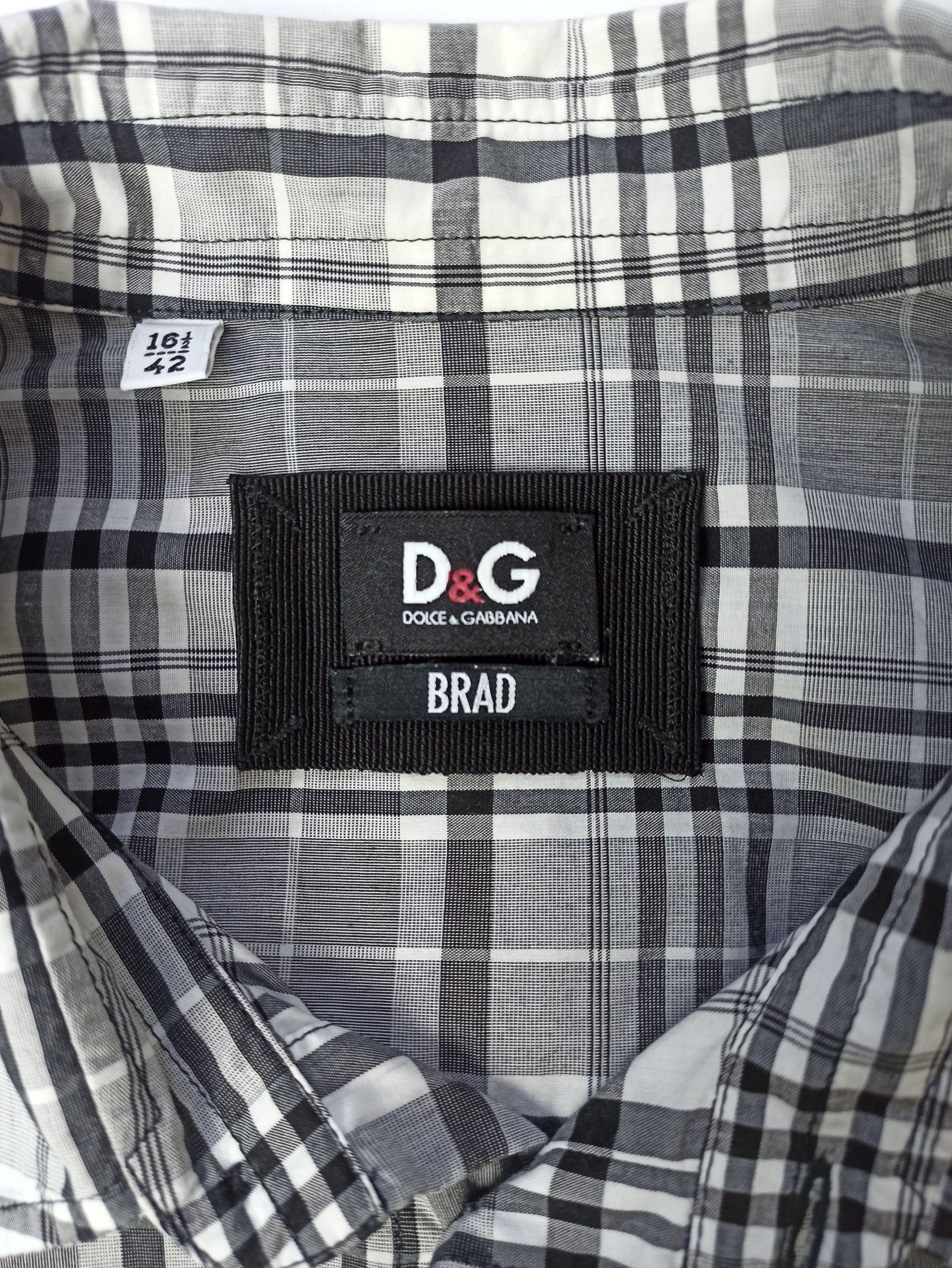 Dolce & Gabbana Dolce&Gabbana Colar Shirt Size US L / EU 52-54 / 3 - 3 Thumbnail