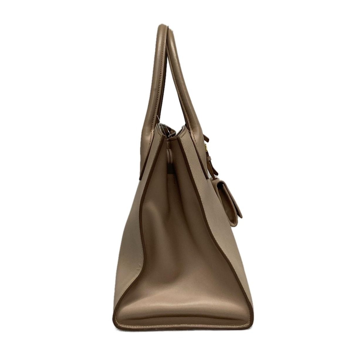 Prada PRADA Monochrome Bag Tote Bag 1BA155 Saffiano Cuir (Leather) Size ONE SIZE - 2 Thumbnail