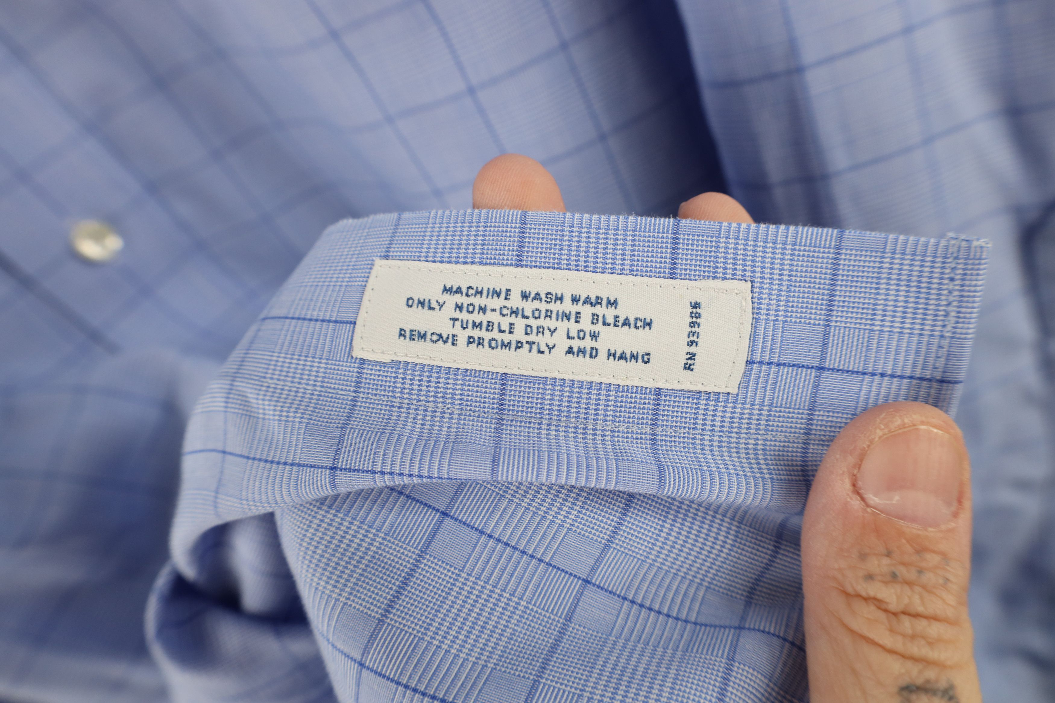 Brooks Brothers Vintage Brooks Brothers Fit Non Iron Collared Button Shirt Size US M / EU 48-50 / 2 - 9 Thumbnail