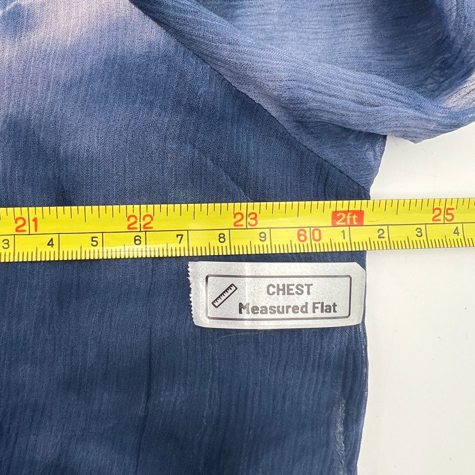 Other Soft Surroundings Blue Himalaya Dress Tie Dye Blue Size XXL / US 16-18 / IT 52-54 - 4 Thumbnail