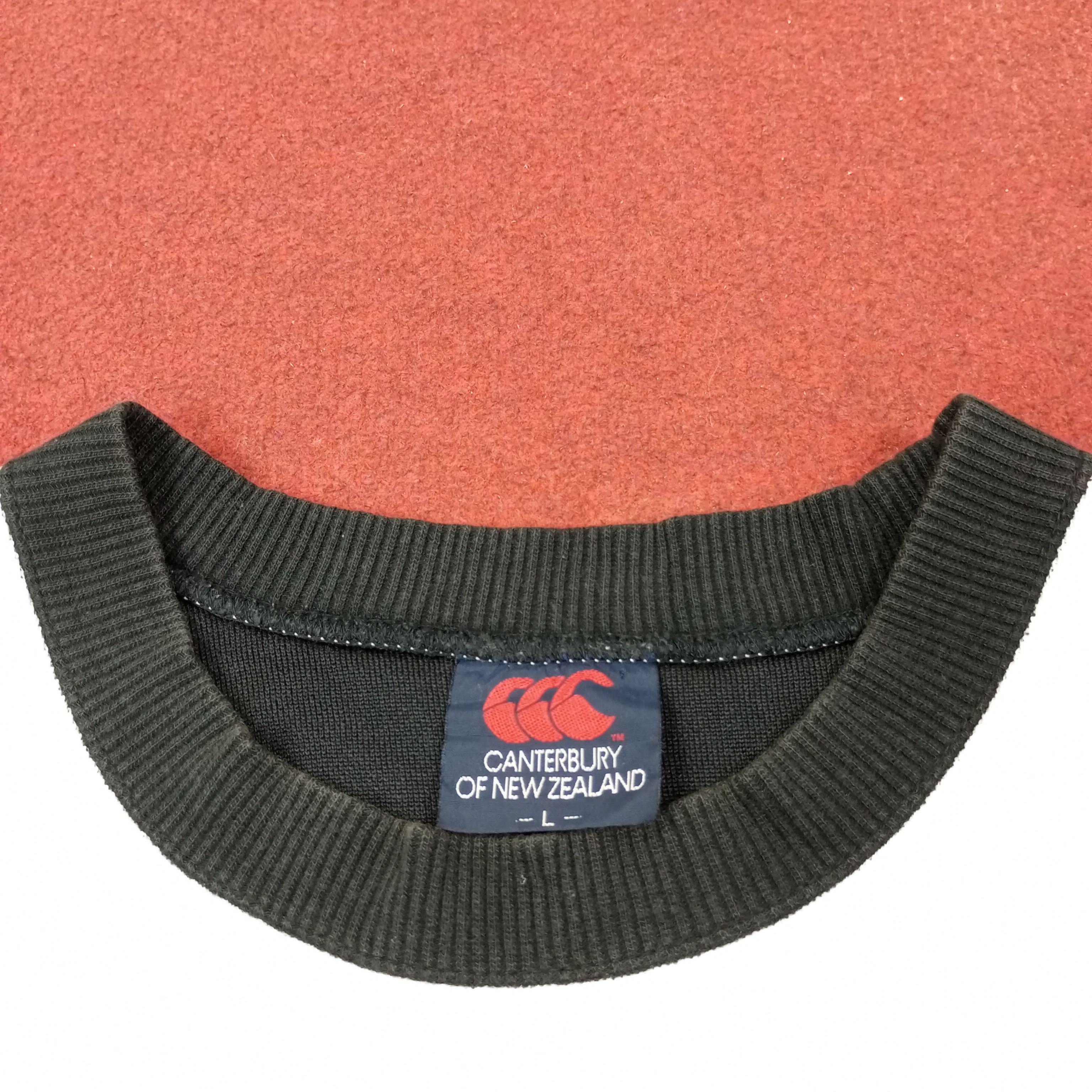 Canterbury of New Zealand Canterbury Of New Zealand Logo Design Sweatshirt c242n18 Size US L / EU 52-54 / 3 - 3 Thumbnail