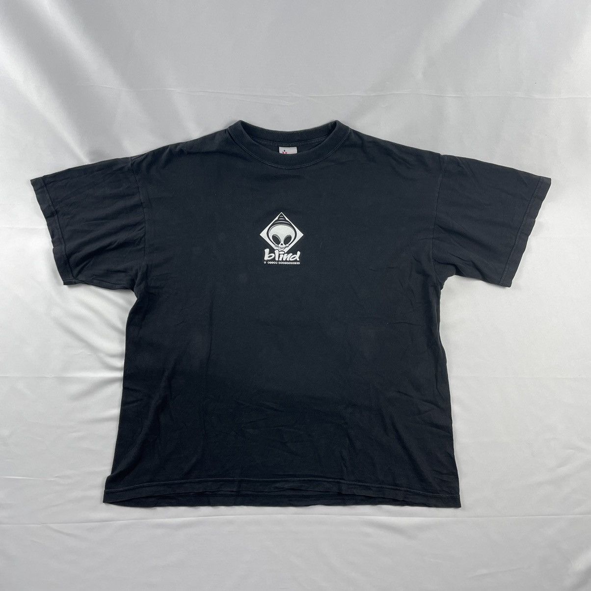 Image of Blind Skateboards Sk8Er Vintage Tshirt in Black, Men's (Size XL)