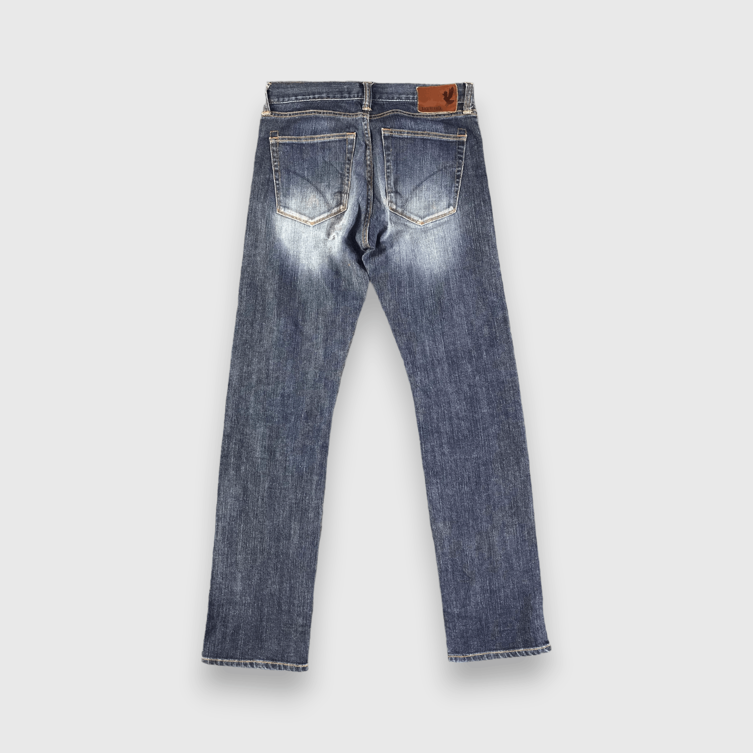 Vintage Vintage Blue Wash Back Number Selvedge Jeans-J2979 Size US 30 / EU 46 - 2 Thumbnail