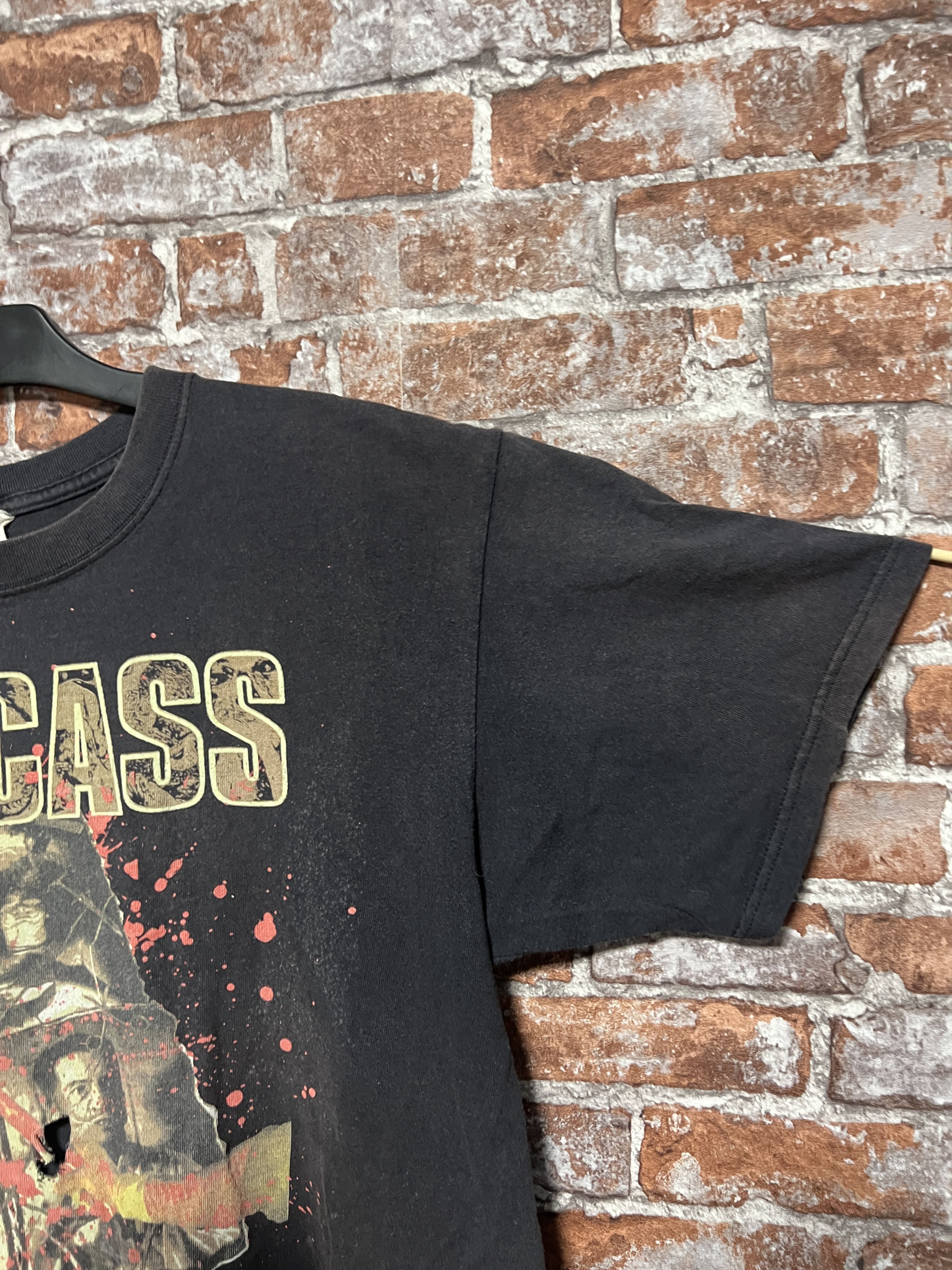 Band Tees × Vintage Vintage 2000s Carcass Rock Band T-shirt Size US L / EU 52-54 / 3 - 6 Thumbnail