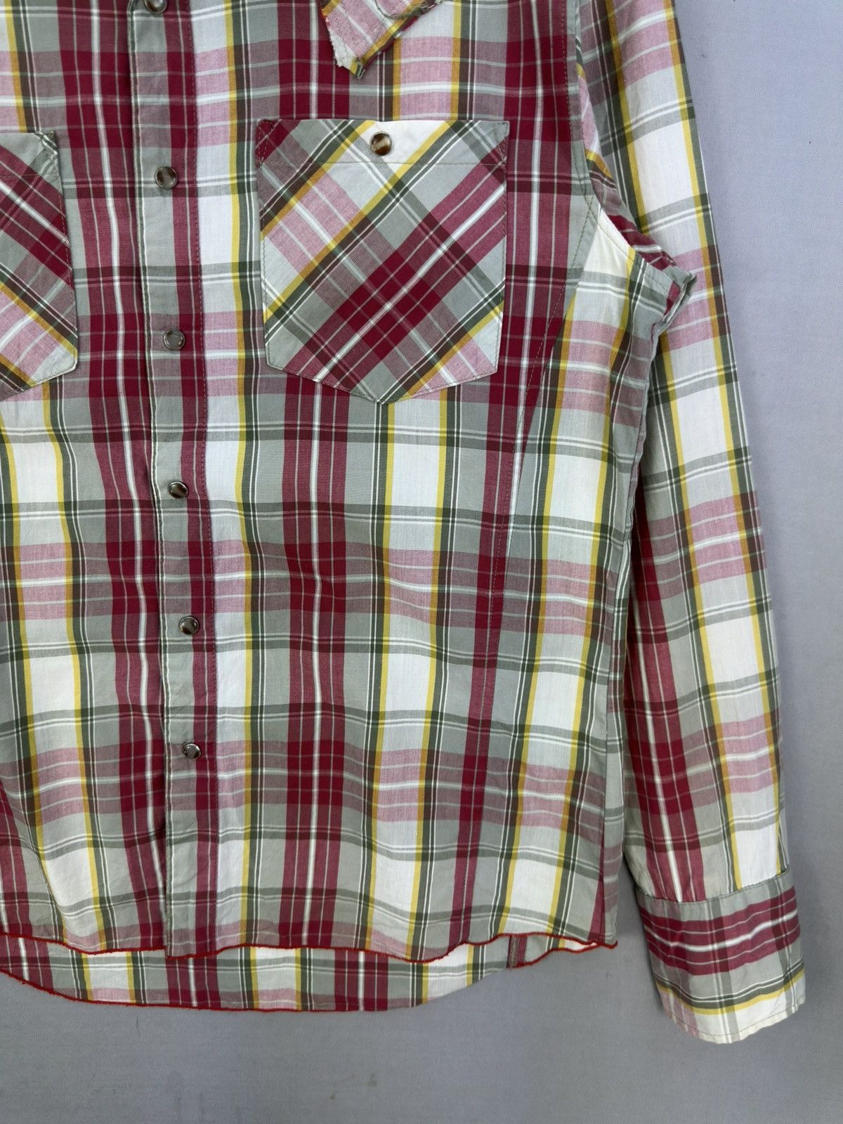 Japanese Brand Pin Ball Plaid Check Western Shirt Size US M / EU 48-50 / 2 - 3 Thumbnail