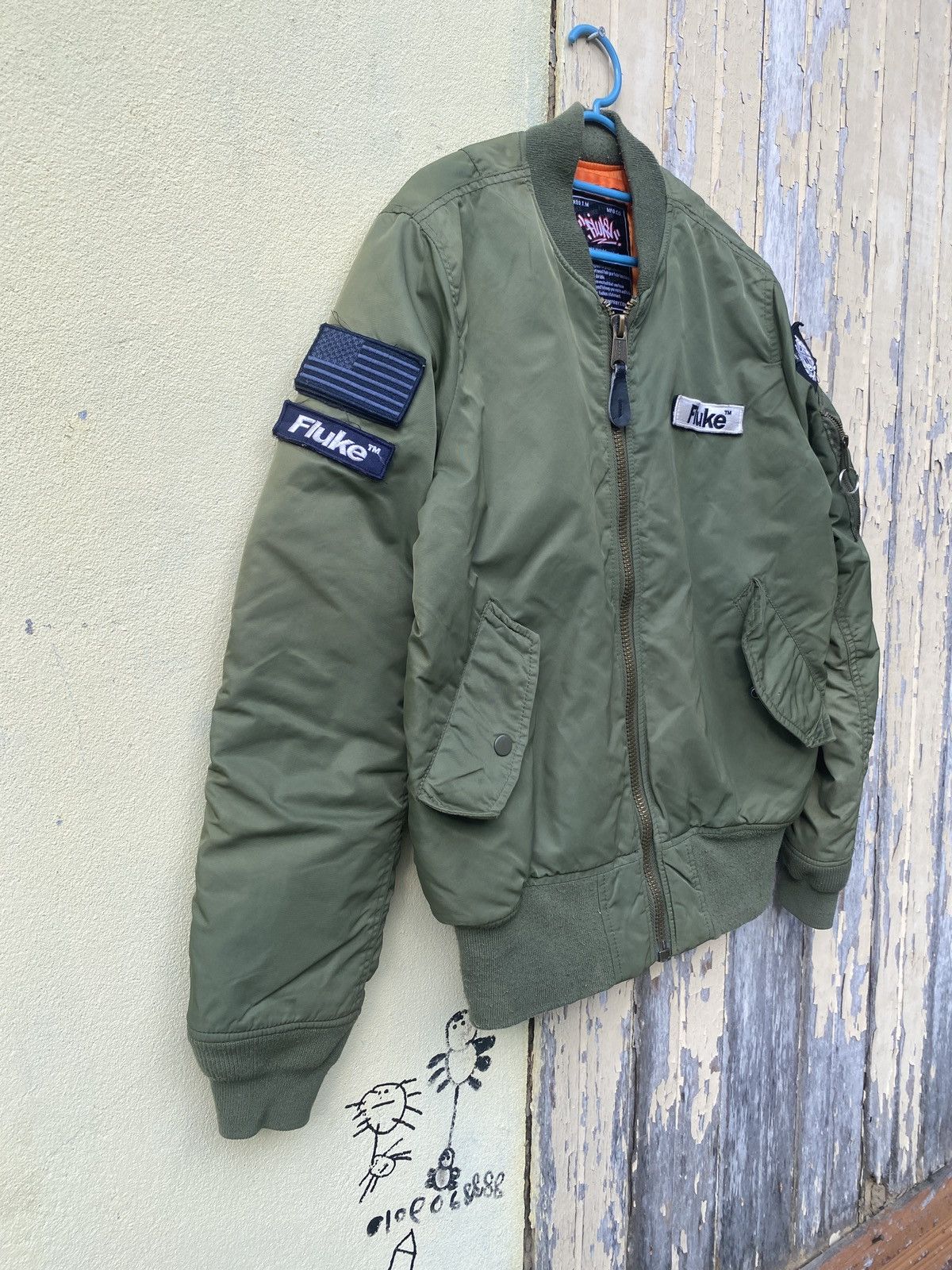 Buzz Rickson's × Vintage Vintage fluks air force bomber jacket Size US M / EU 48-50 / 2 - 16 Thumbnail