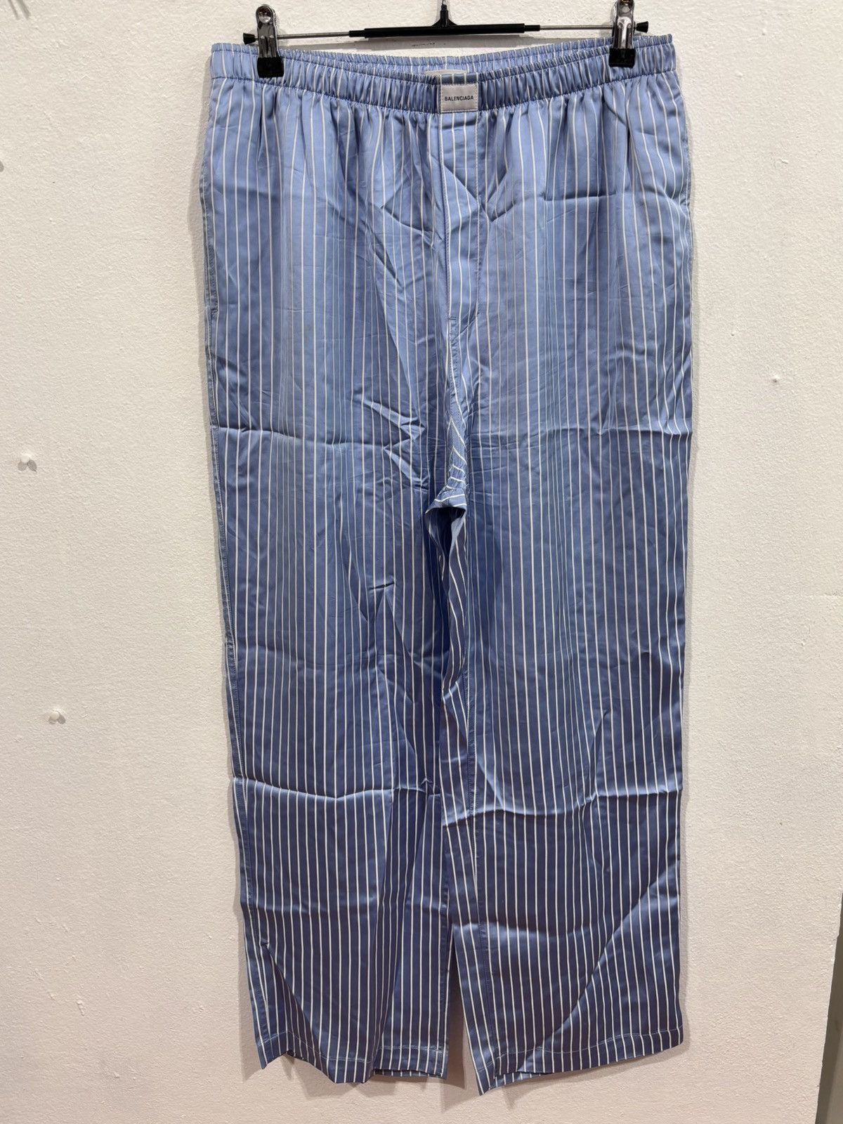 Balenciaga Balenciaga Striped Silk Satin Pants Size US 34 / EU 50 - 1 Thumbnail