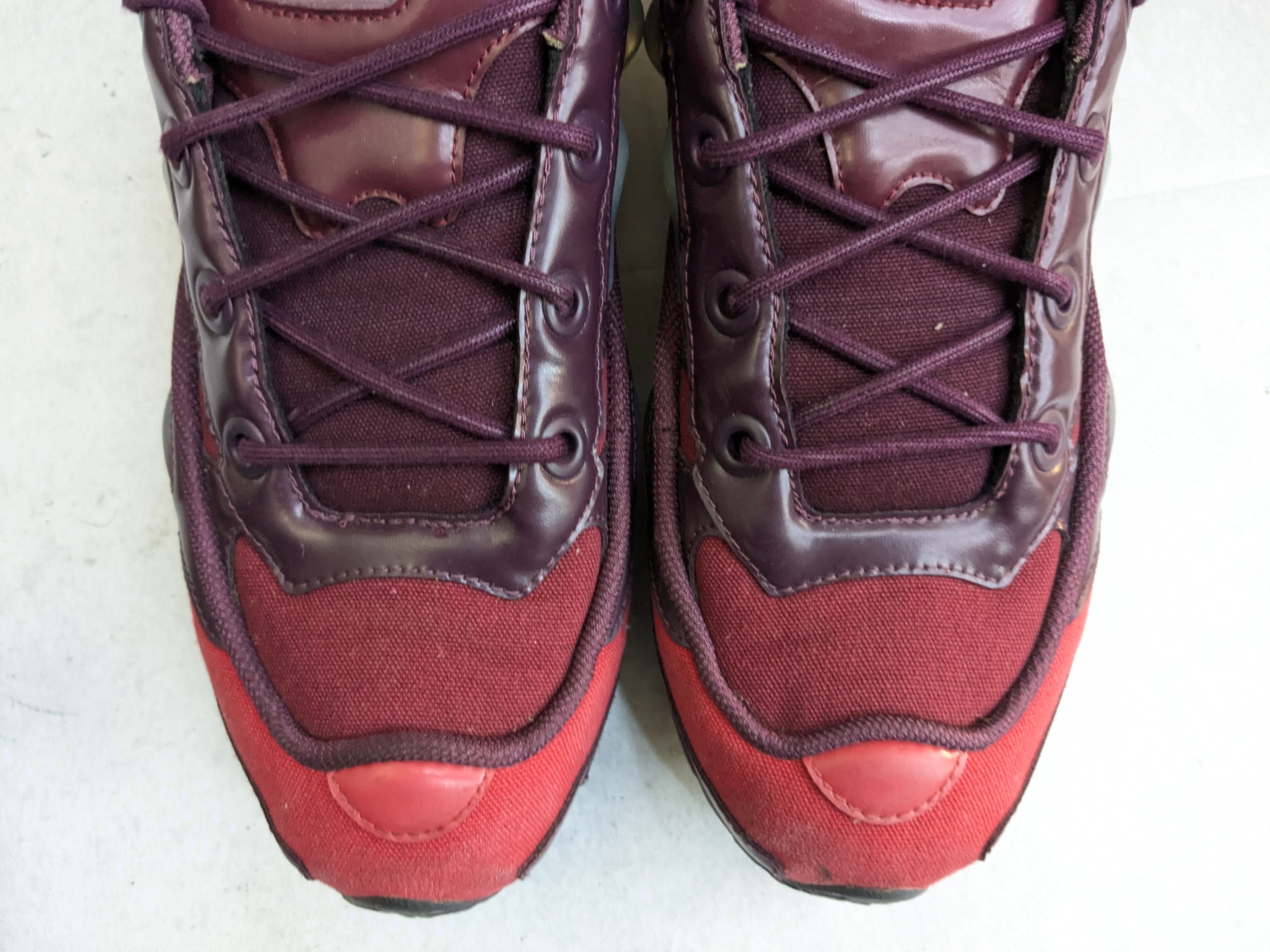 Adidas × Raf Simons Adidas Raf Simons Ozweego 3 Red Burgundy 10 Size US 10 / EU 43 - 2 Thumbnail