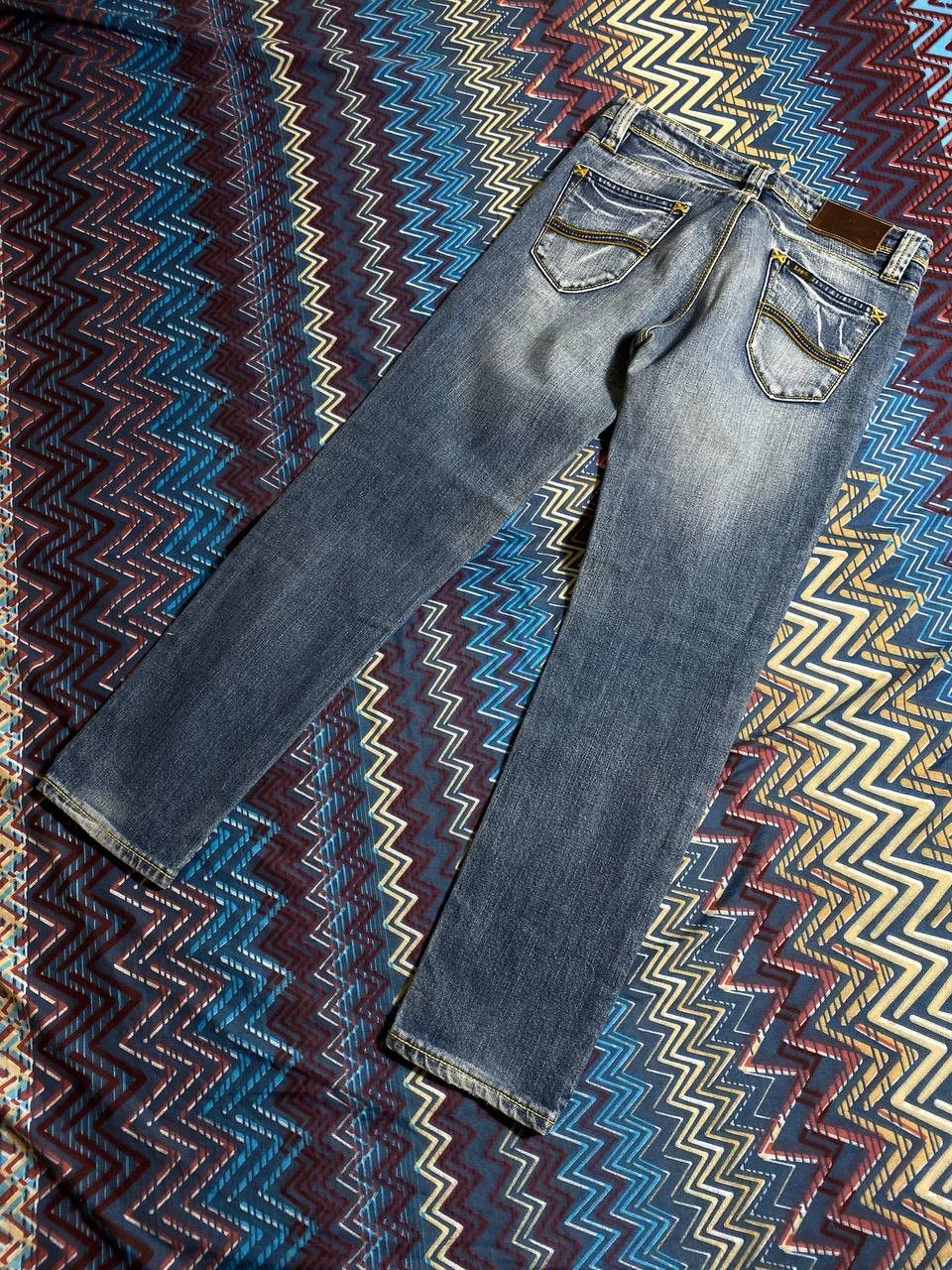 Lee × Vintage Crazy Vintage 90’s Baggy Skater Faded Lee Denim Pants Size US 27 - 9 Thumbnail