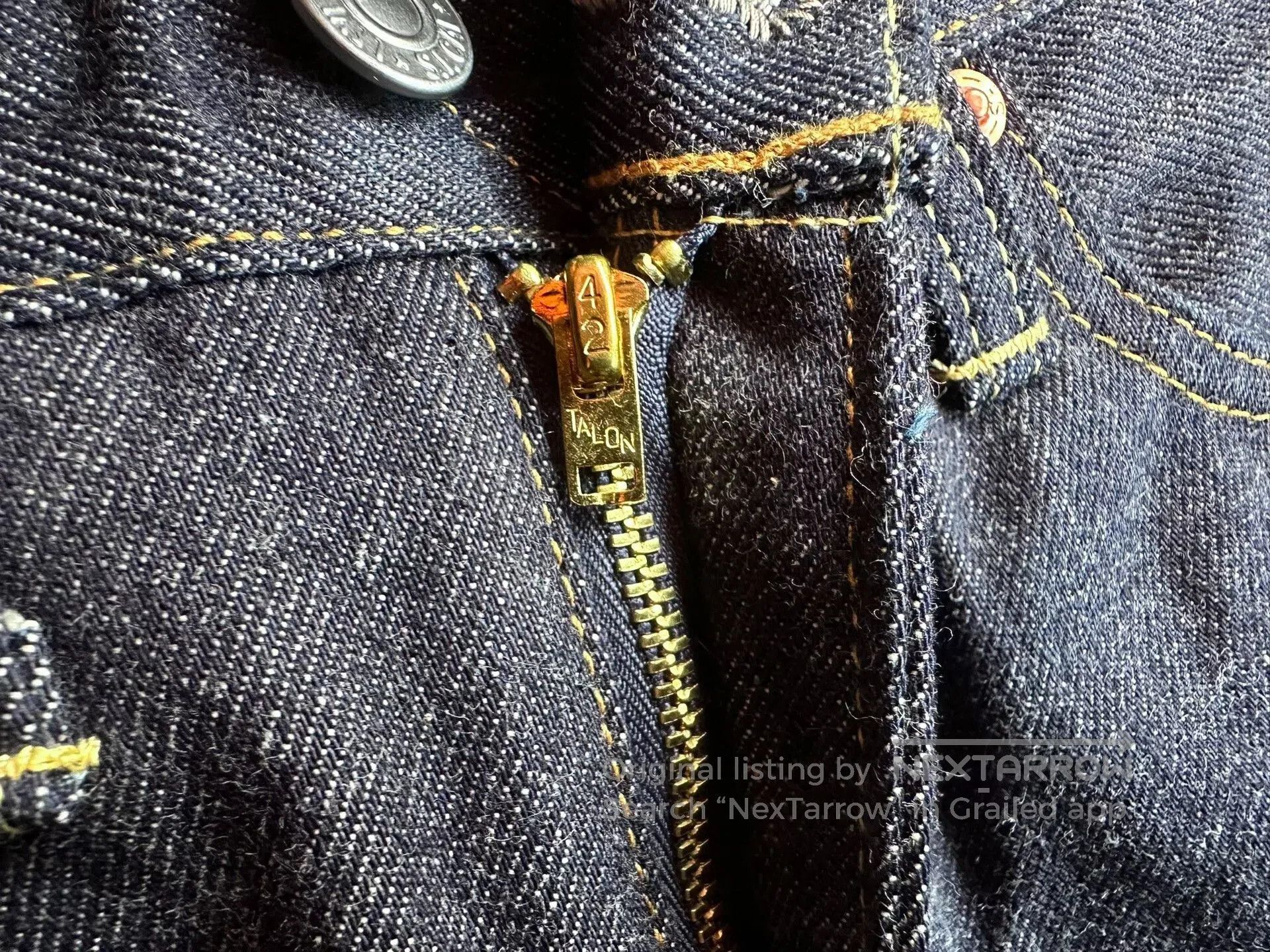 Levi's Vintage Clothing Levi's LVC 1954 501ZXX Selvage Jeans. Size US 32 / EU 48 - 6 Thumbnail