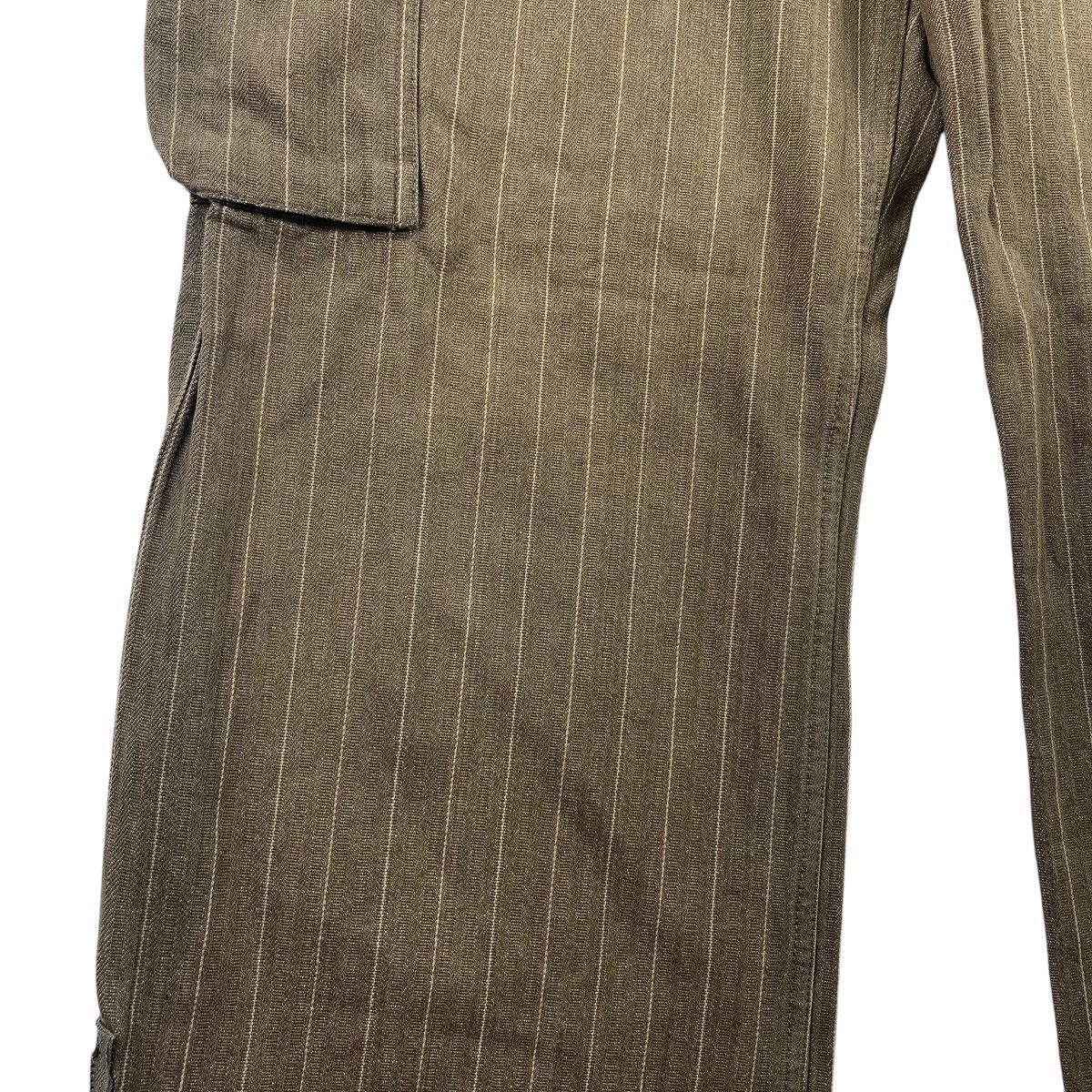 Japanese Brand CLONEDEVGRU Japanesebrand stripe design cargo pants Size US 32 / EU 48 - 10 Thumbnail