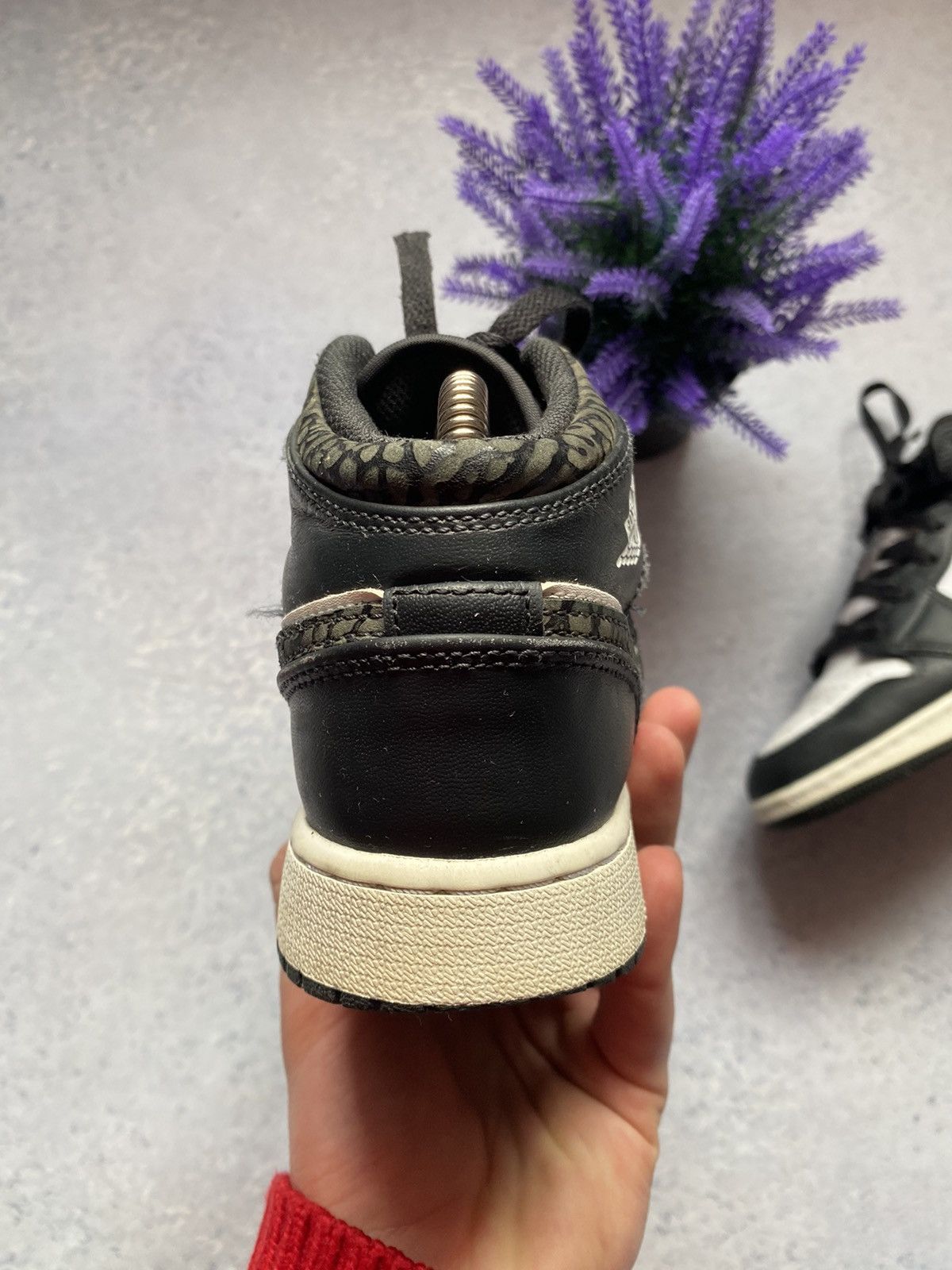 Jordan Brand Nike Air Jordan Panda Elephant Black/White Size EUR 36 Size US 5.5 / IT 35.5 - 11 Thumbnail