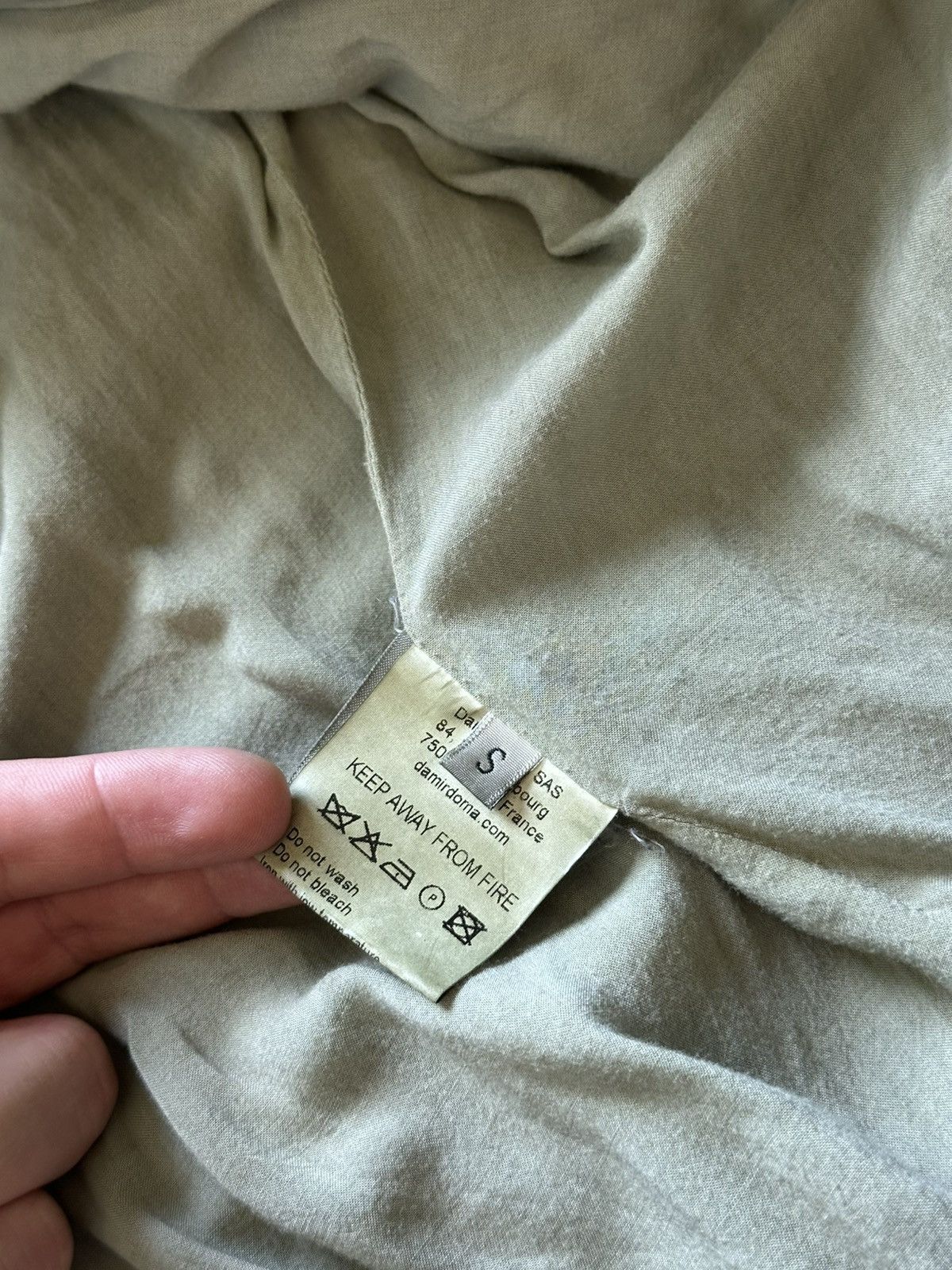 Silent By Damir Doma Silent by Damir Doma heavy cotton/viscose bomber jacket Size US S / EU 44-46 / 1 - 18 Thumbnail