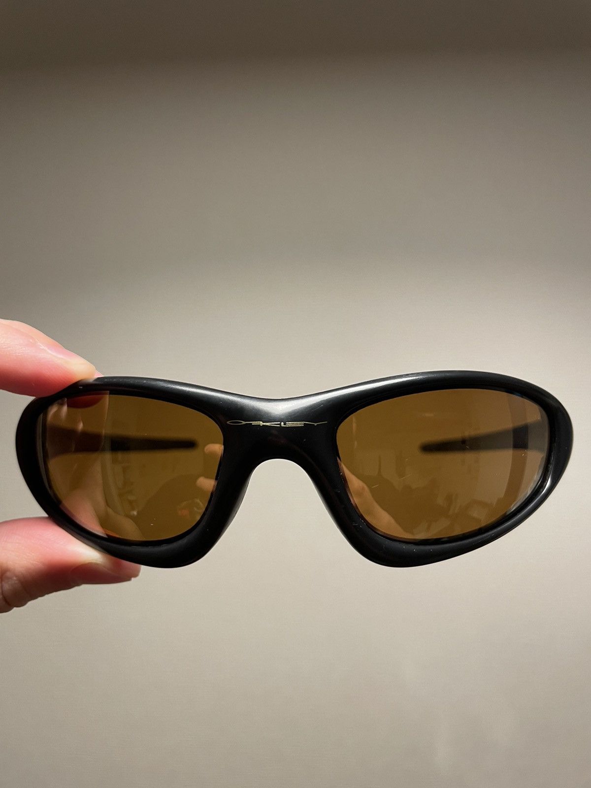image of Oakley Straight Jacket Gen.1 Sunglasses in Brown, Men's