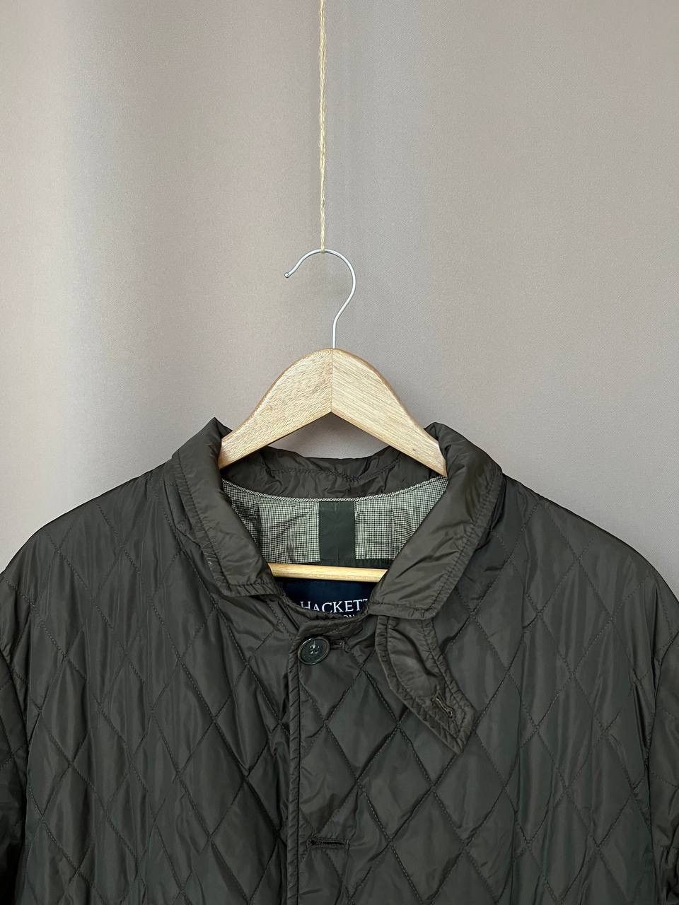 Hackett Hackett London Qualited Jacket Mens Size XXL Dark Olive Size US XXL / EU 58 / 5 - 2 Thumbnail