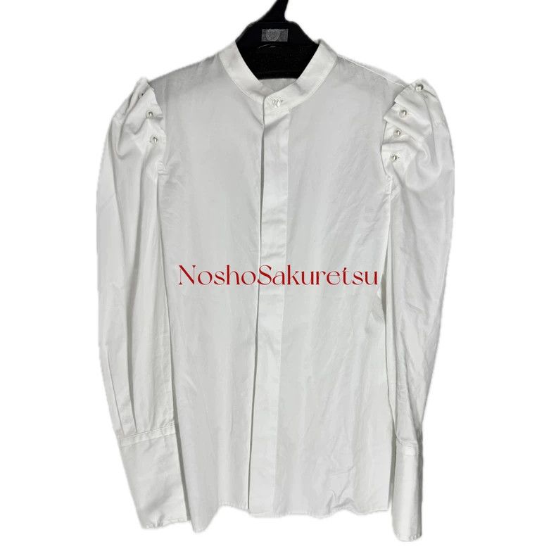 Comme des Garcons Comme Des Garcons Pearl-embellished shirt Size S / US 4 / IT 40 - 1 Thumbnail