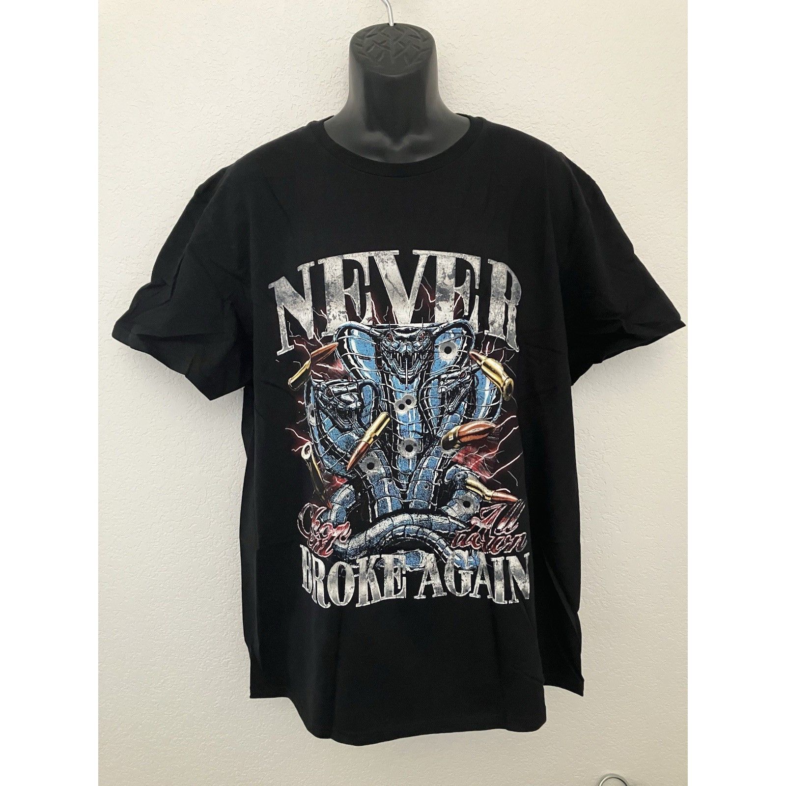 Other NBA Youngboy Never Broke Again Cobra Snake Bullet Graphic Te Size US XL / EU 56 / 4 - 1 Thumbnail