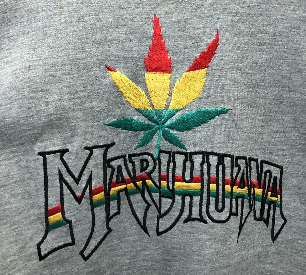 Vintage Vintage Passion Marijhuana Big Logo Sweatshirts Size US M / EU 48-50 / 2 - 3 Thumbnail
