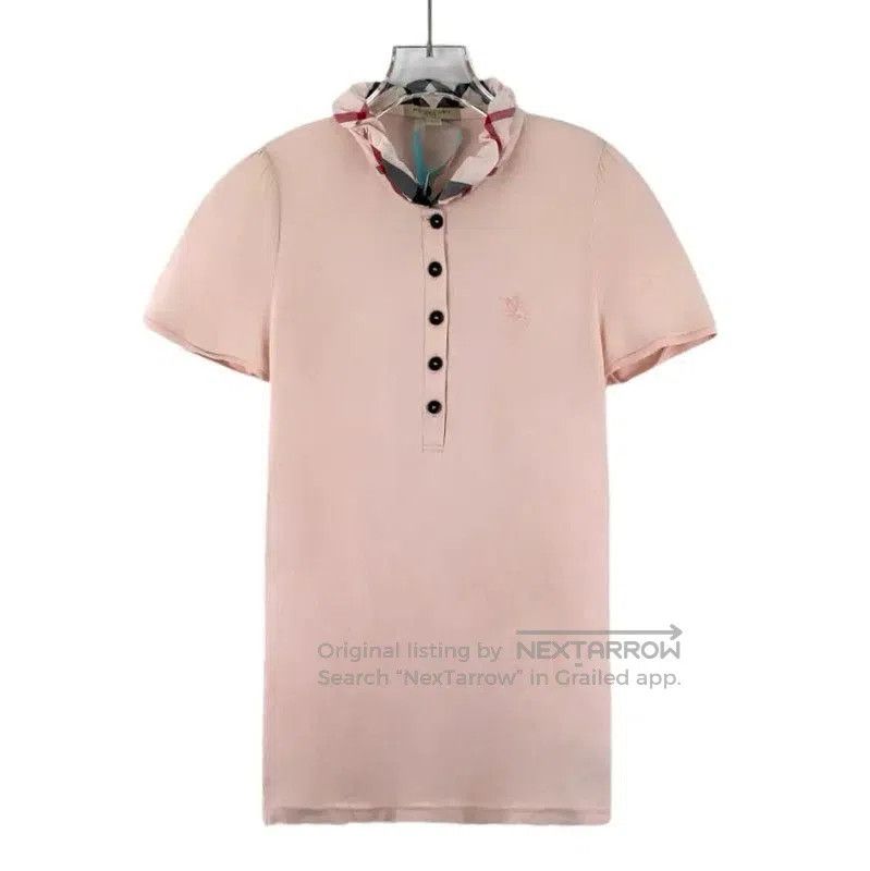 Burberry Burberry Pink Cotton Women's T-Shirt. Size XS / US 0-2 / IT 36-38 - 1 Thumbnail