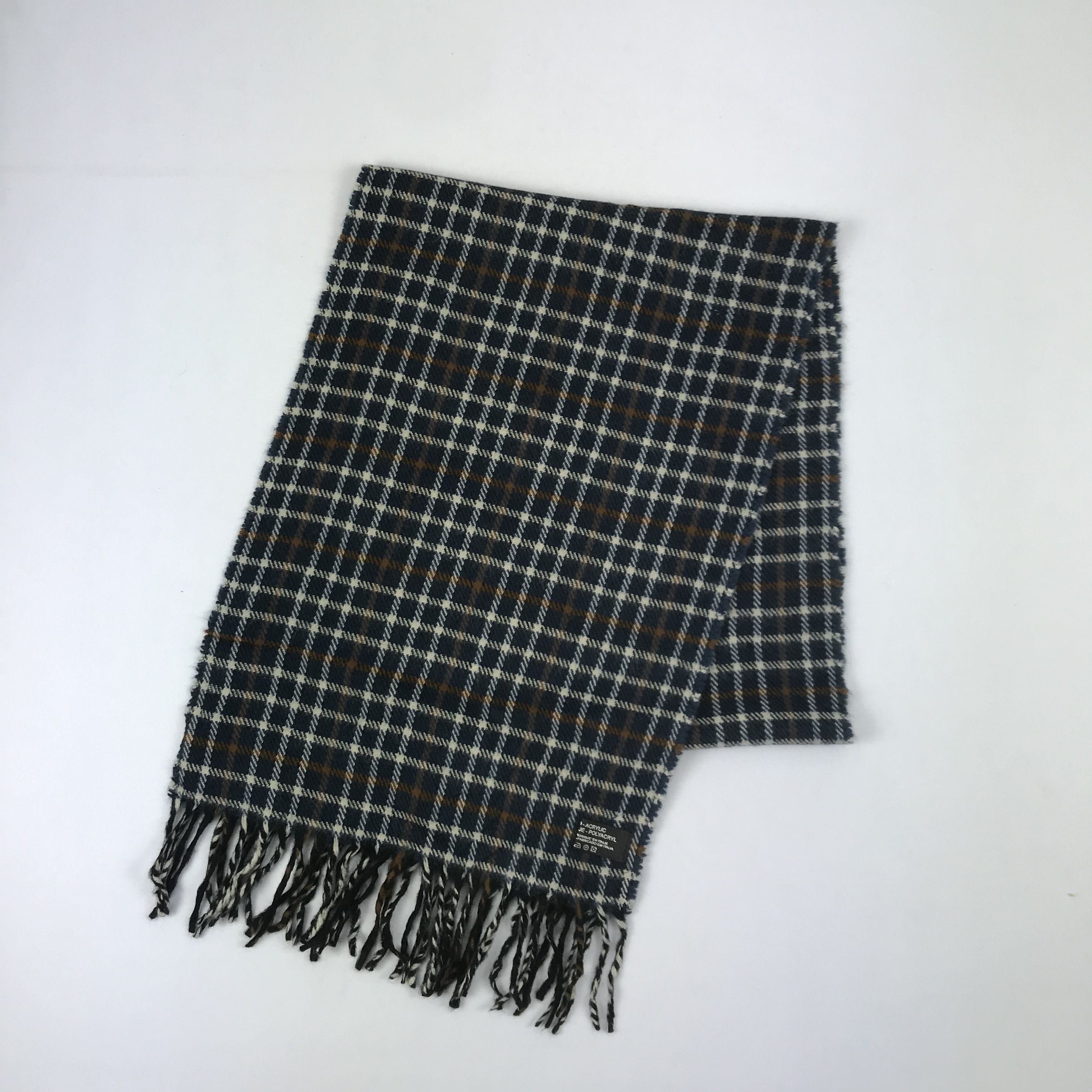 Vintage Vintage Adam et Rope Scarf Muffler Wool Cashmere Scarves Size ONE SIZE - 3 Thumbnail