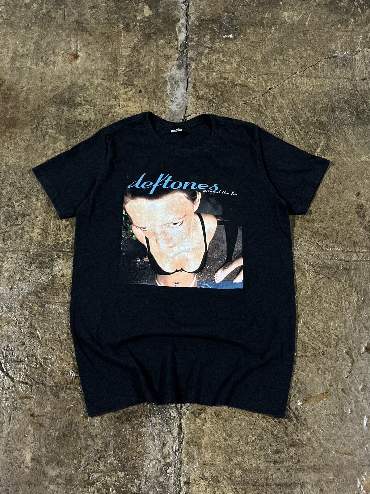 Band Tees × Vintage Crazy Vintage 00s Deftones Around the Fur Rare Band Tee Size US M / EU 48-50 / 2 - 1 Thumbnail