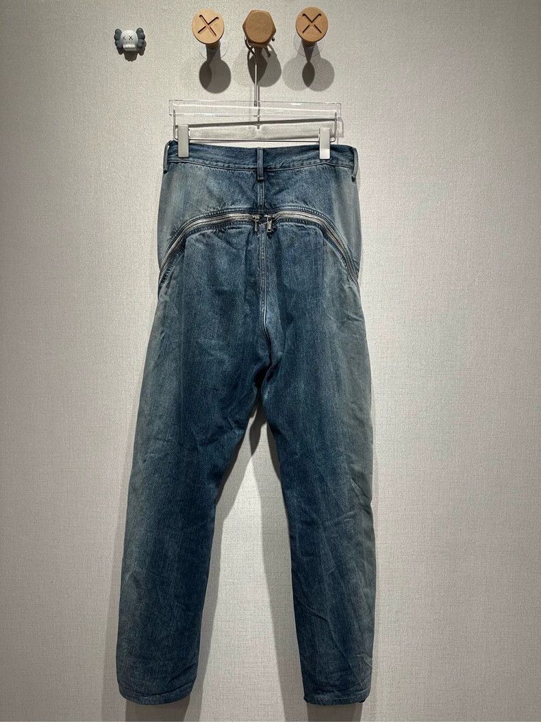 Rick Owens Rick Owens Washed wide-leg zipper pants-2506 Size US 30 / EU 46 - 4 Thumbnail