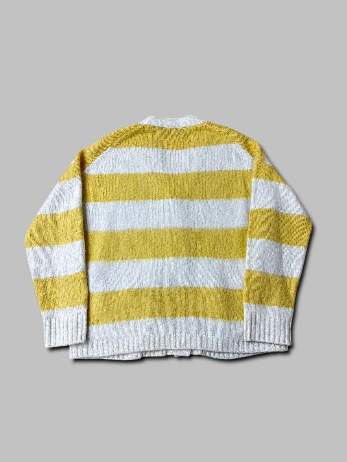 Allsaints All Saints Lou Cardigan Italian Yarn Wool Blend Sweater Size M / US 6-8 / IT 42-44 - 2 Thumbnail