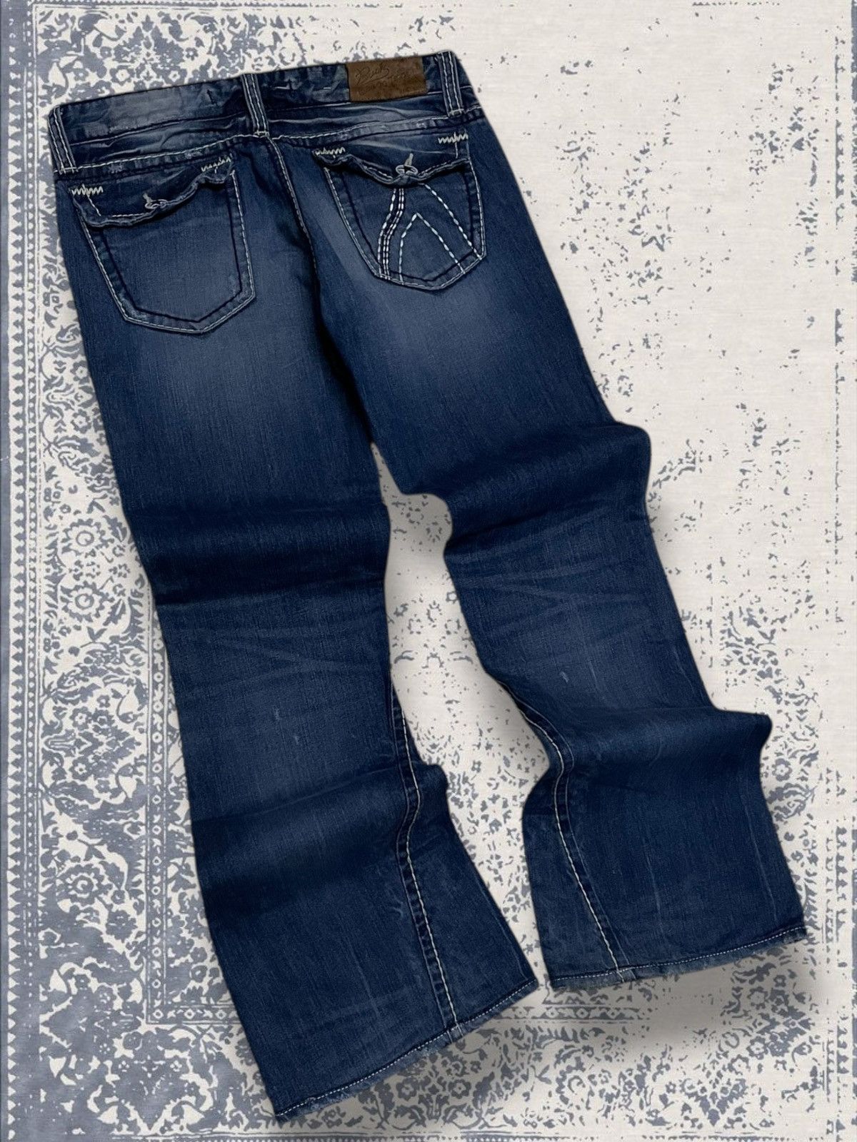 Designer × Japanese Brand × Vintage Vintage 90s Japan Designer Buckaroo Distressed Flared Denim Size US 30 / EU 46 - 9 Thumbnail