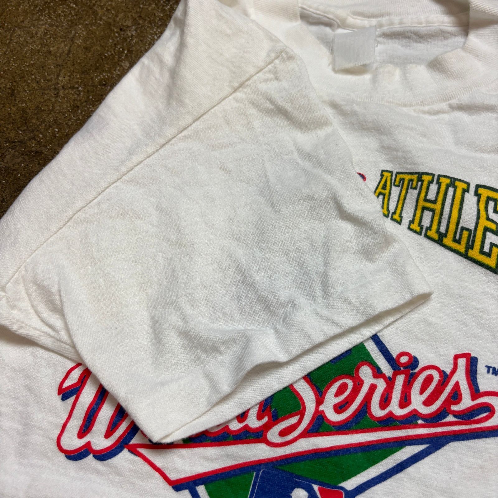 MLB × Vintage Vintage 1988 Dodgers vs Athletics World Series Shirt Men's M Size US M / EU 48-50 / 2 - 8 Thumbnail