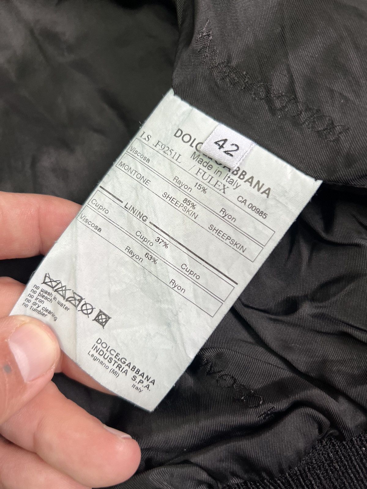 Dolce & Gabbana Dolce Gabbana avant Garde vintage leather zippers jacket Size US S / EU 44-46 / 1 - 5 Thumbnail